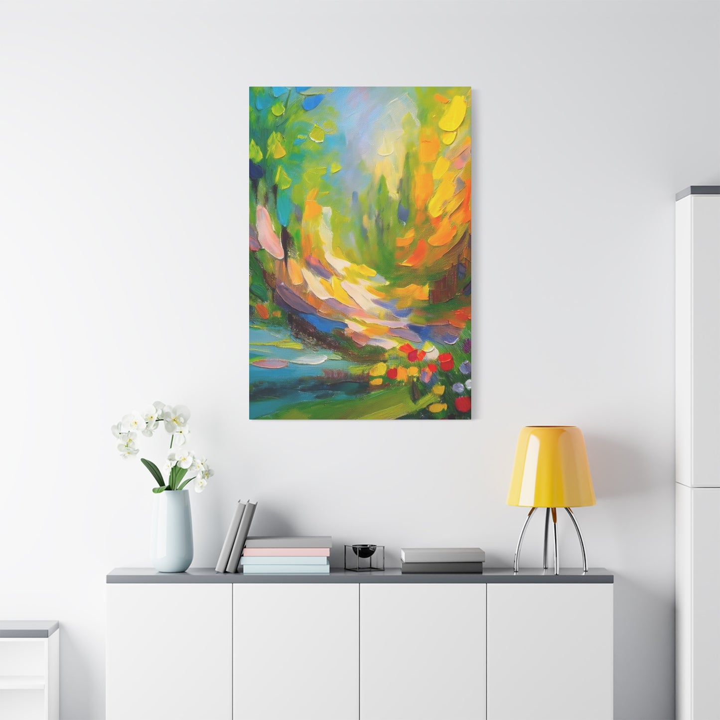 Abstract Oil Painting Print Canvas 20x24,20x30,24x30 24x32,24x36,30x40 32x48,36x48,40x60 Pine-Wood Inner Frame ABS-120