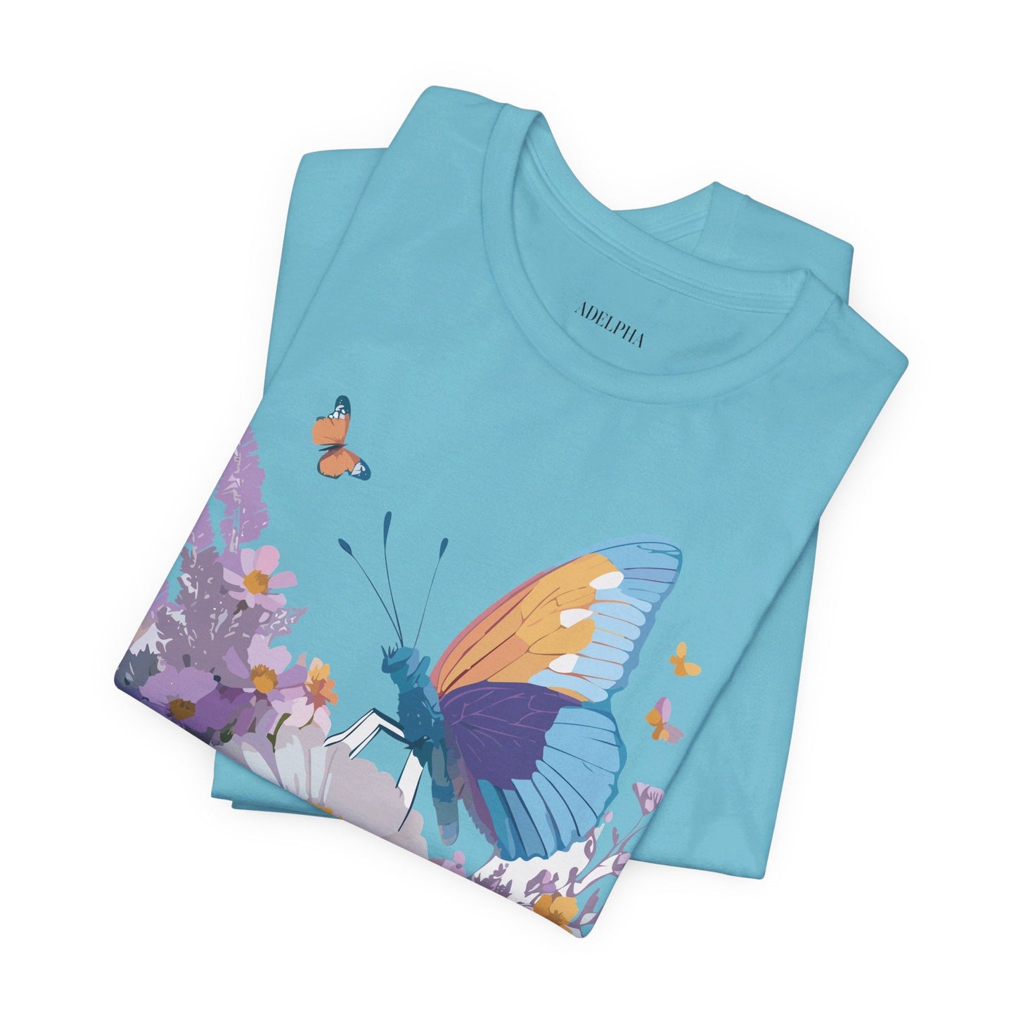 Butterfly Graphic Tee From Adelpha Art Design Unisex Jersey Short Sleeve Shirt
