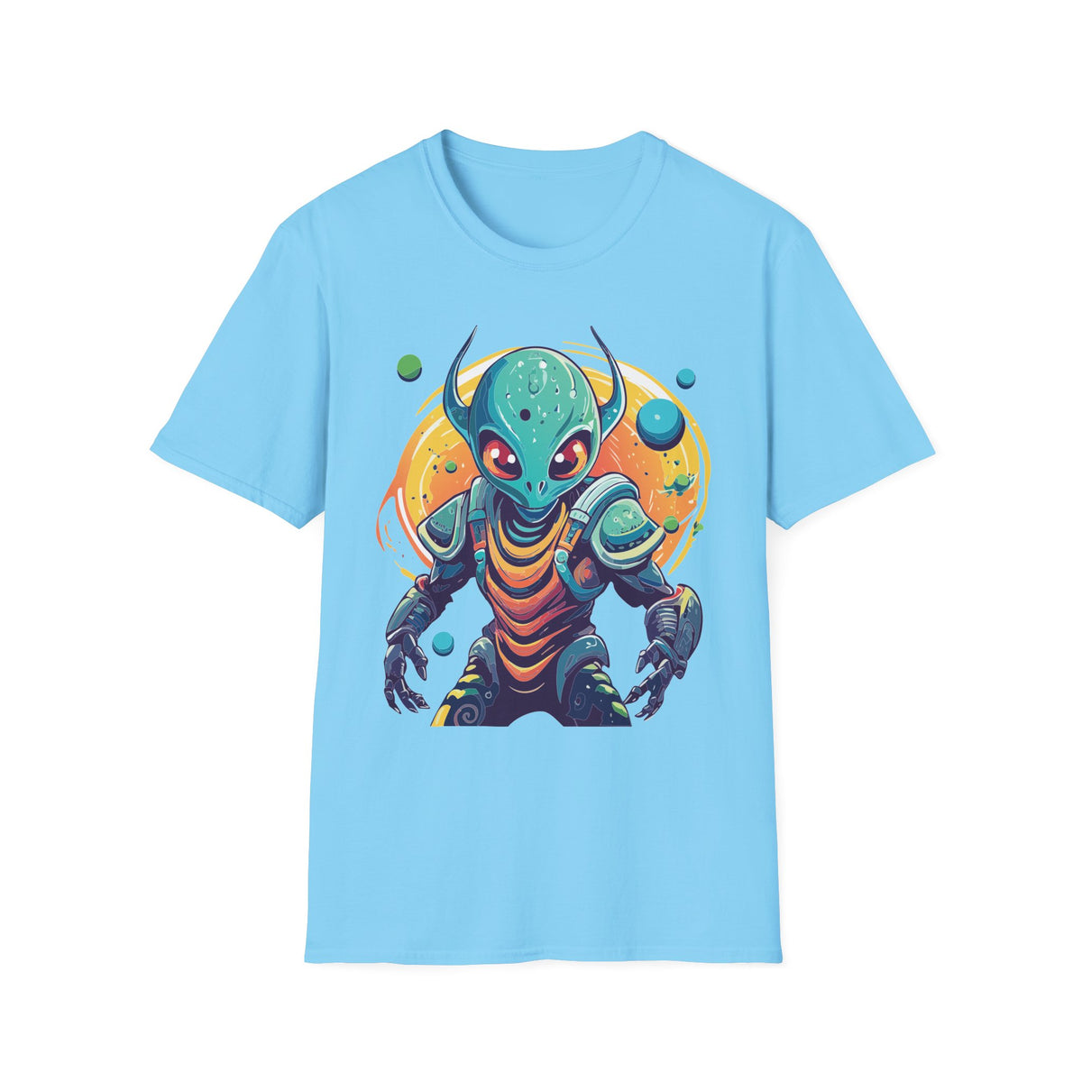 Alien Cosmos Graphic Tee Gildan Unisex 100 Cotton Tee Shirt a10