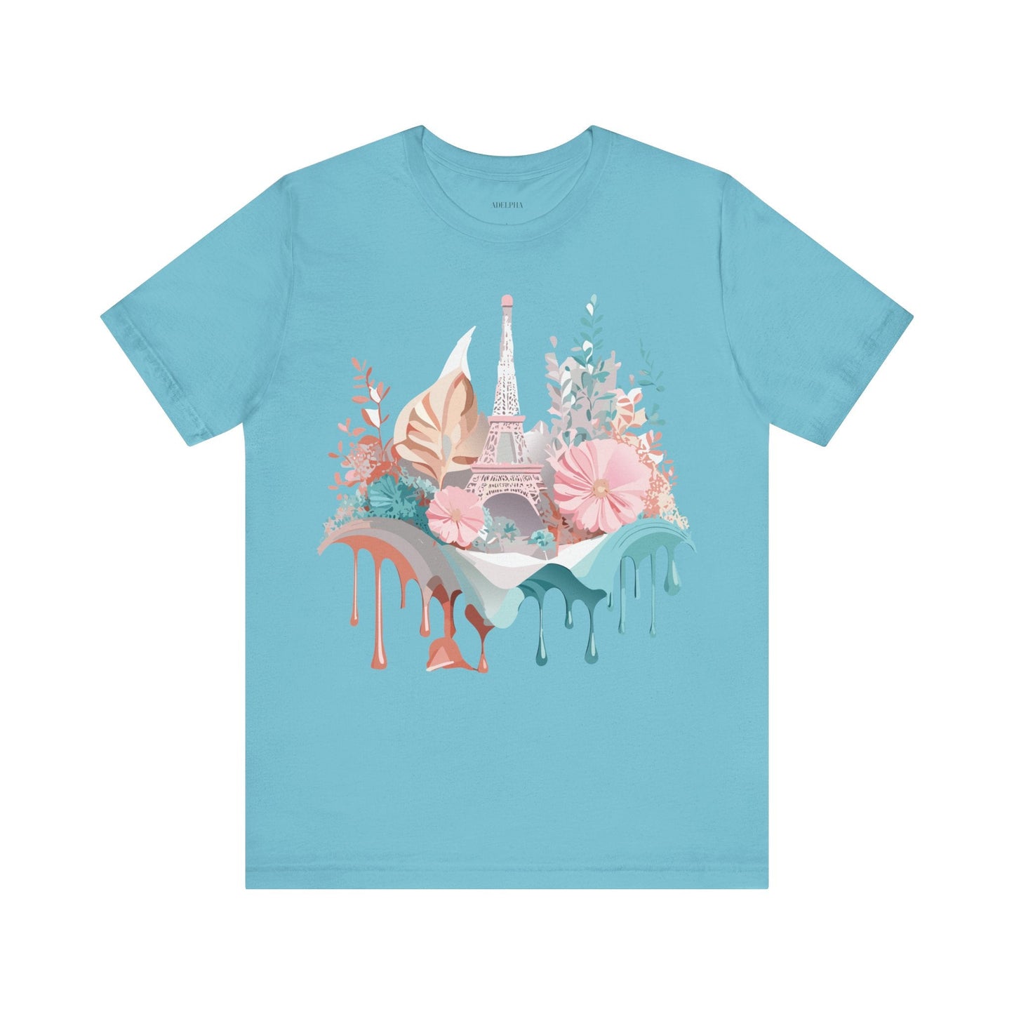 Adelpha Paris Graphic Tee Unisex Short Sleeve Shirt Vintage Art Design Premium Artwork
