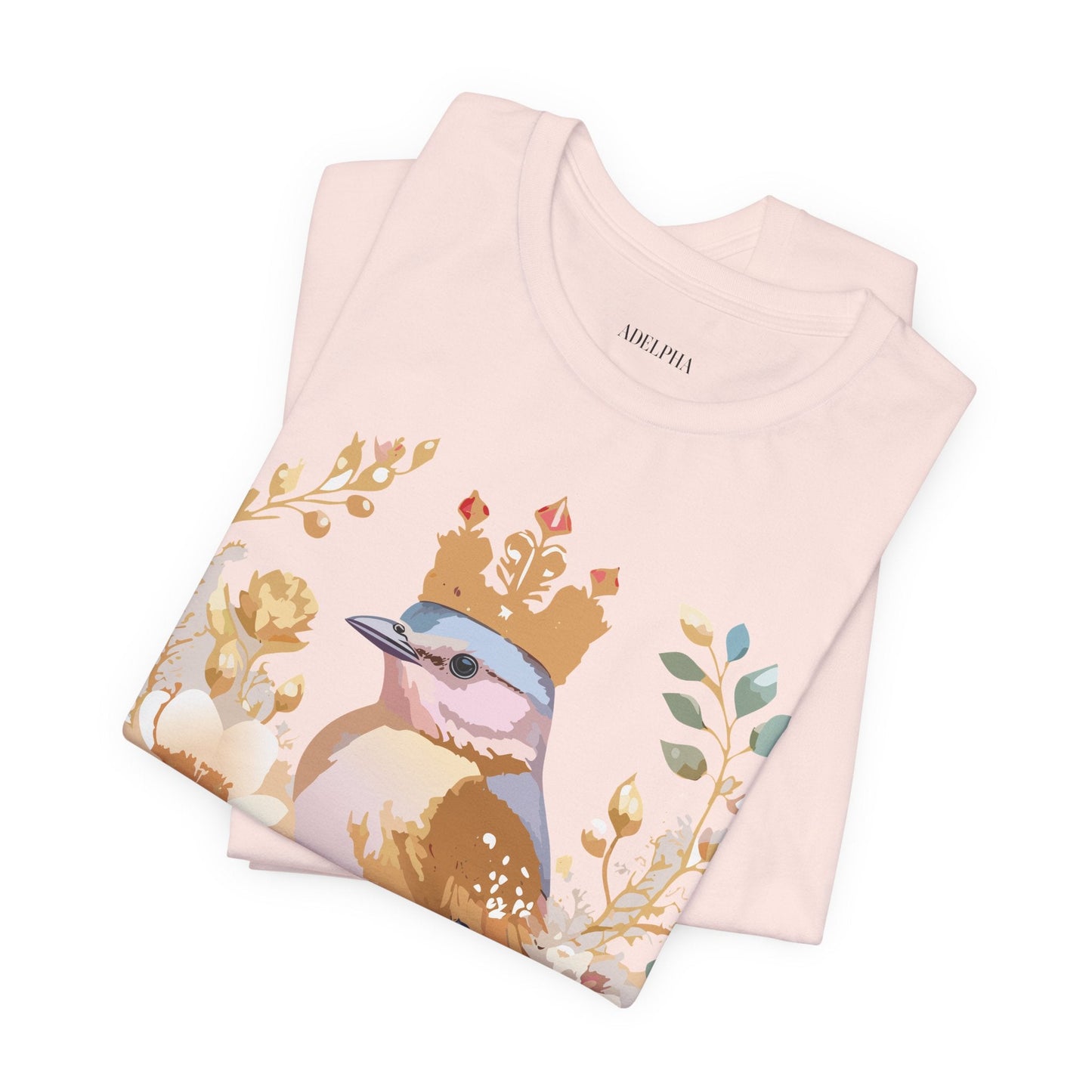 Medallion Graphic Unisex 100 Cotton Vintage Animal Medal Artwork Tee 19
