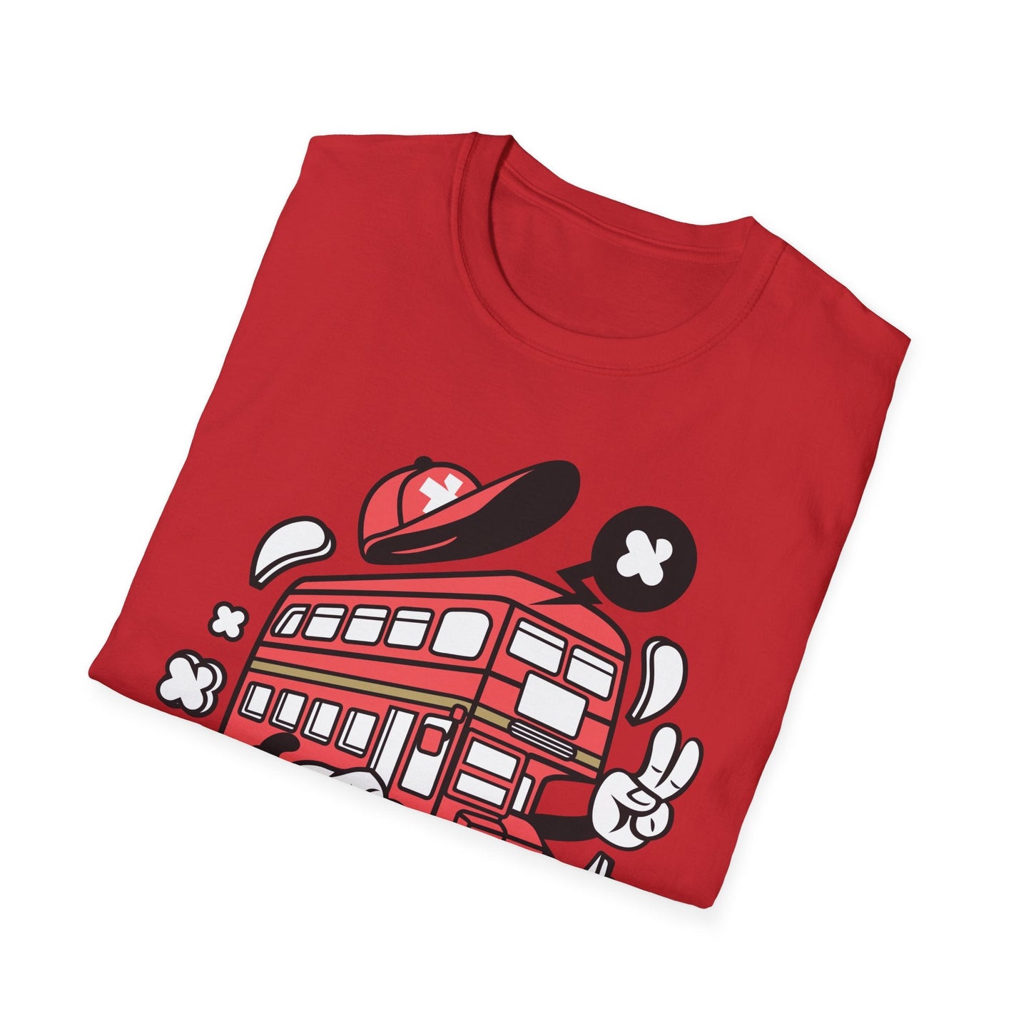Cartoon Animation T Shirt Funny Tee Unisex Gildan Softstyle 64000 100 Percent Ring Spun Cotton