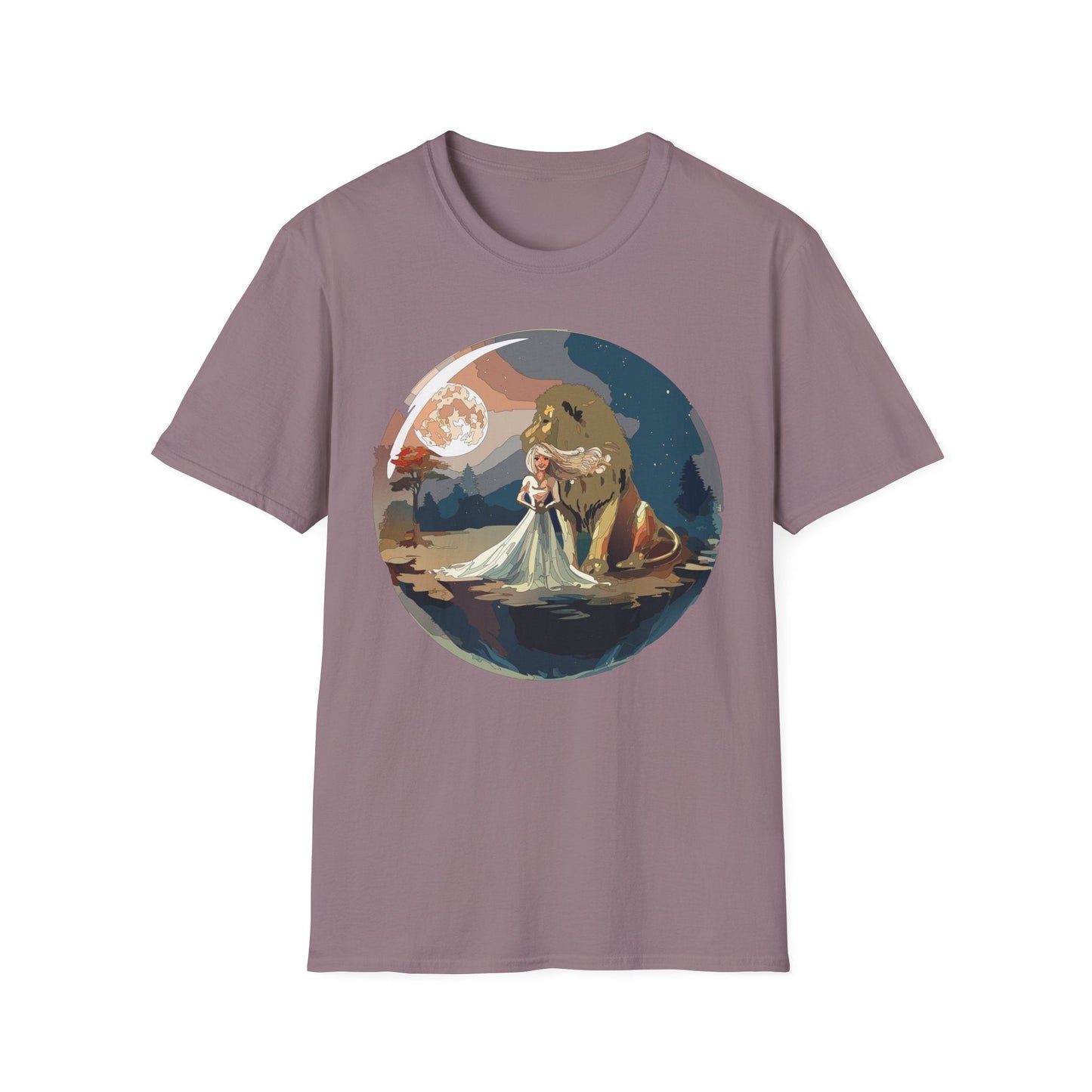 Womens Graphic T Shirt Art Design Unisex Softstyle 64000 Gildan Short Sleeve Tee