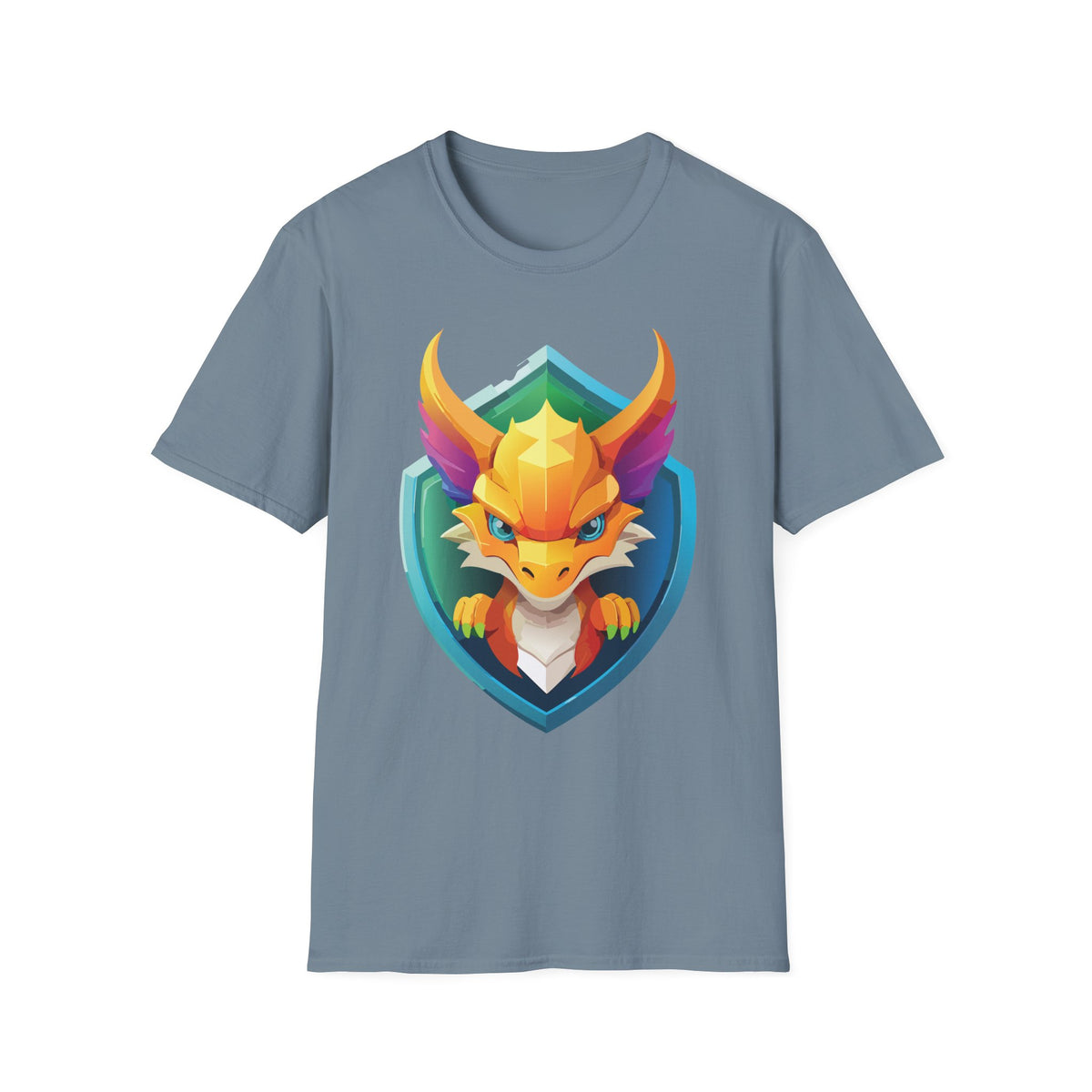 Dragon Graphic Tee Gildan Unisex 100 Cotton Tee Shirt with Animals m18