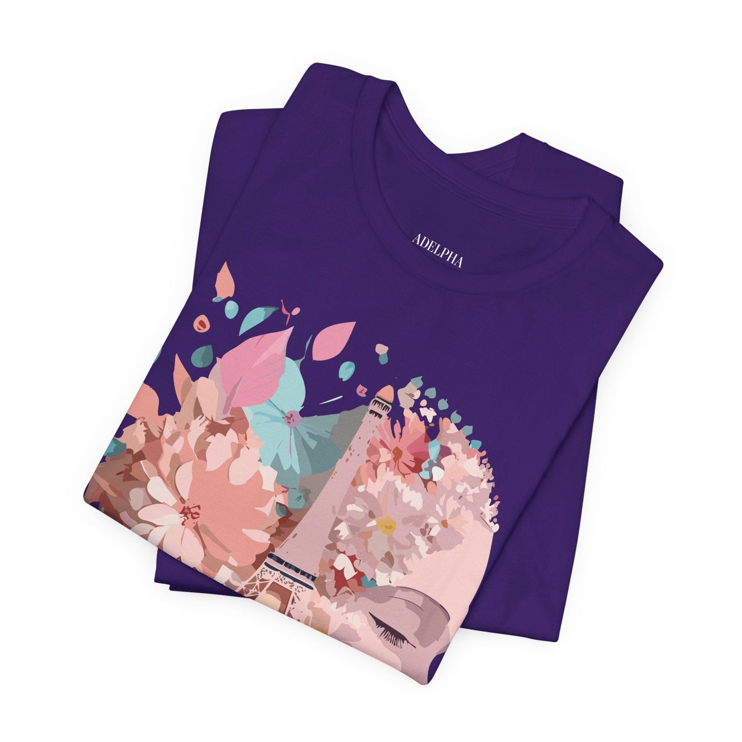 Tourist Paris Graphic Tee Unisex Jersey Short Sleeve Vintage Inspired Artwork