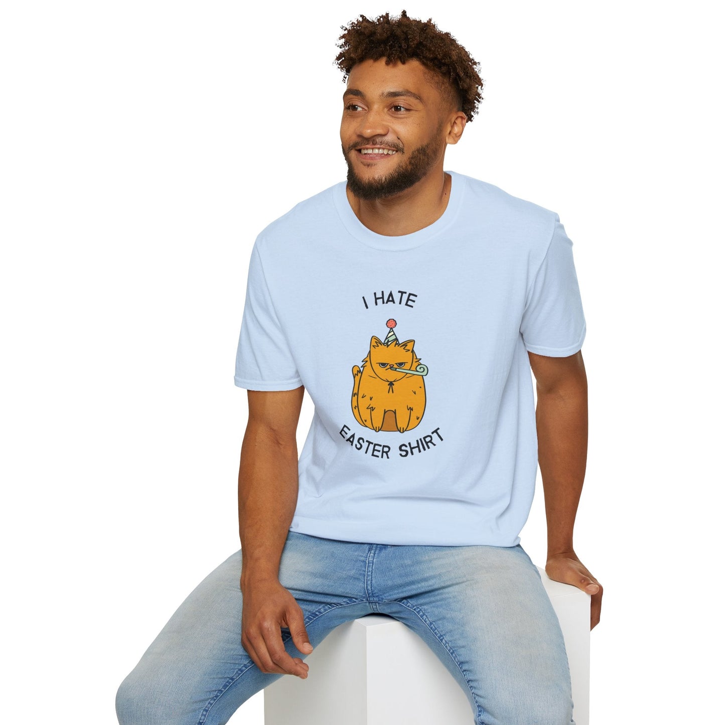 Funny Easter T Shirt Unisex Softstyle Tee With Easter Design And Fun Prints 64000