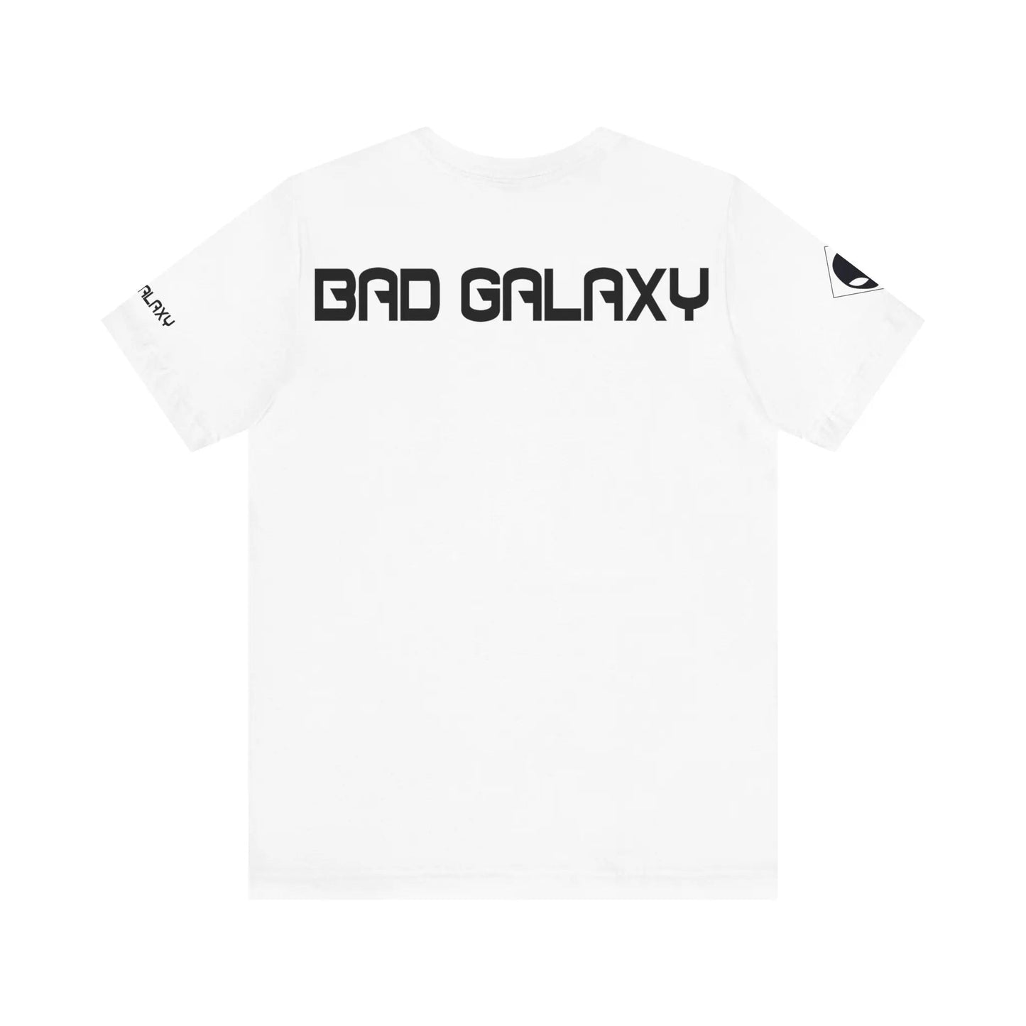 Bad Galaxy Alien Graphic Tee Shirt 100 Percent Cotton Lightweight Eco Friendly Wear