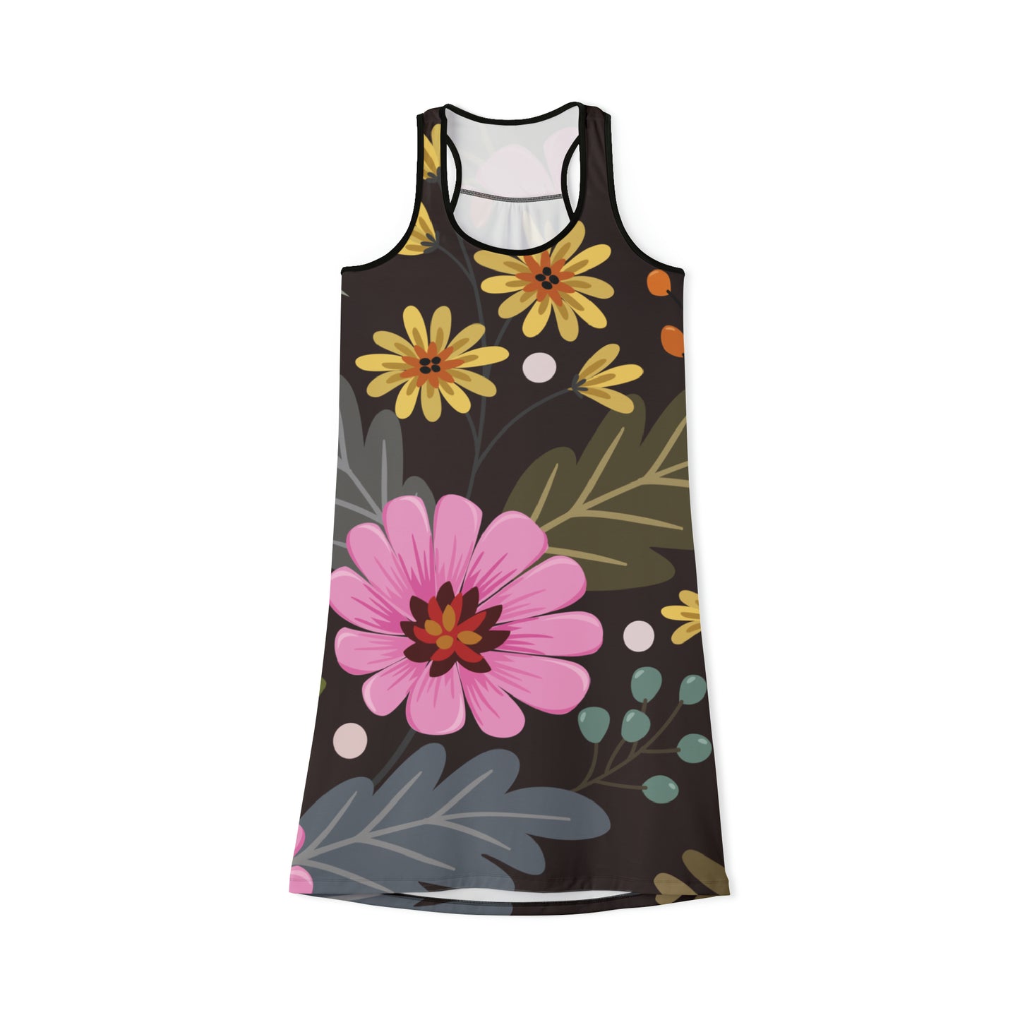 Vestido de verano con estampados florales