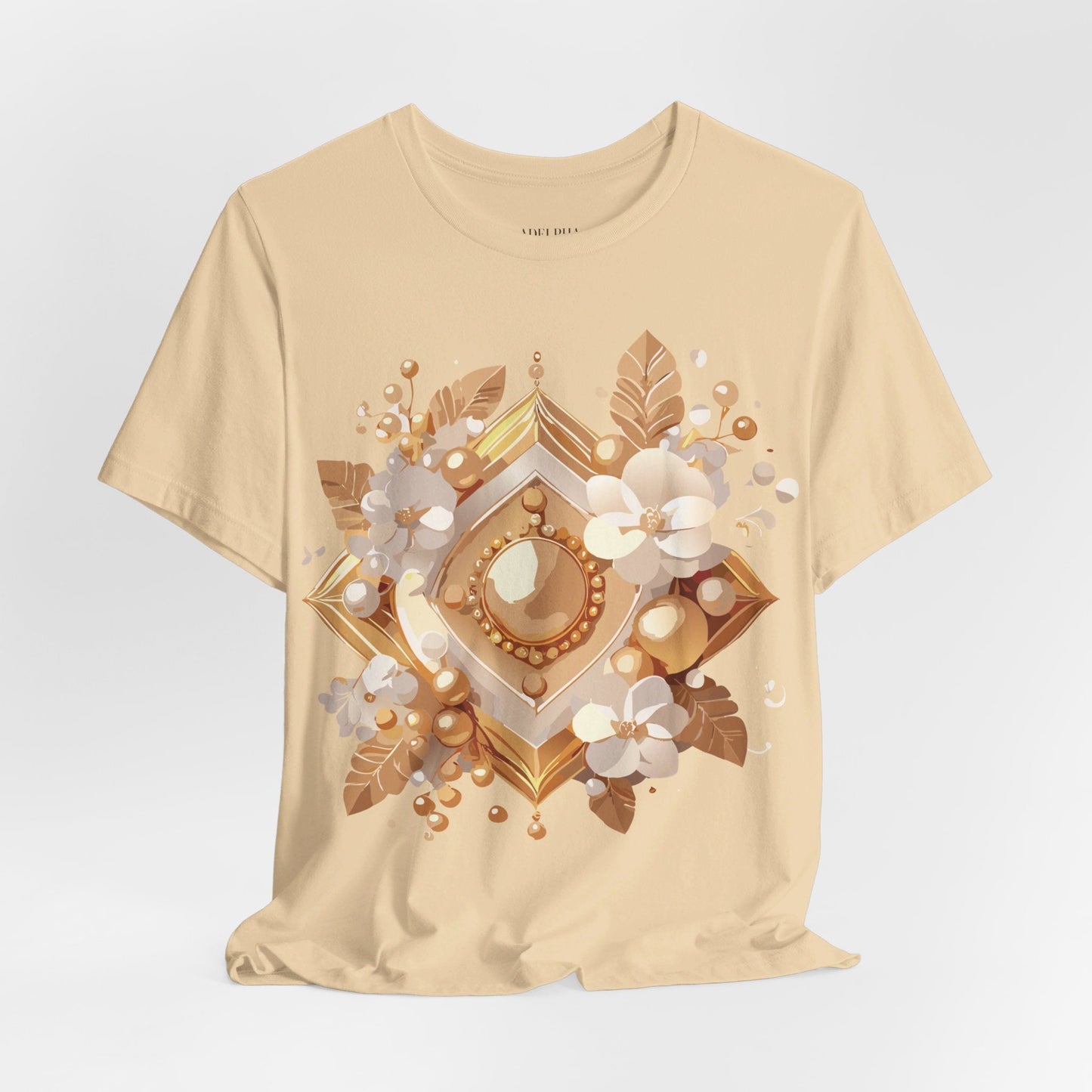 Jewelry Graphic Unisex 100 Cotton Vintage Treasure Art T-Shirt 28