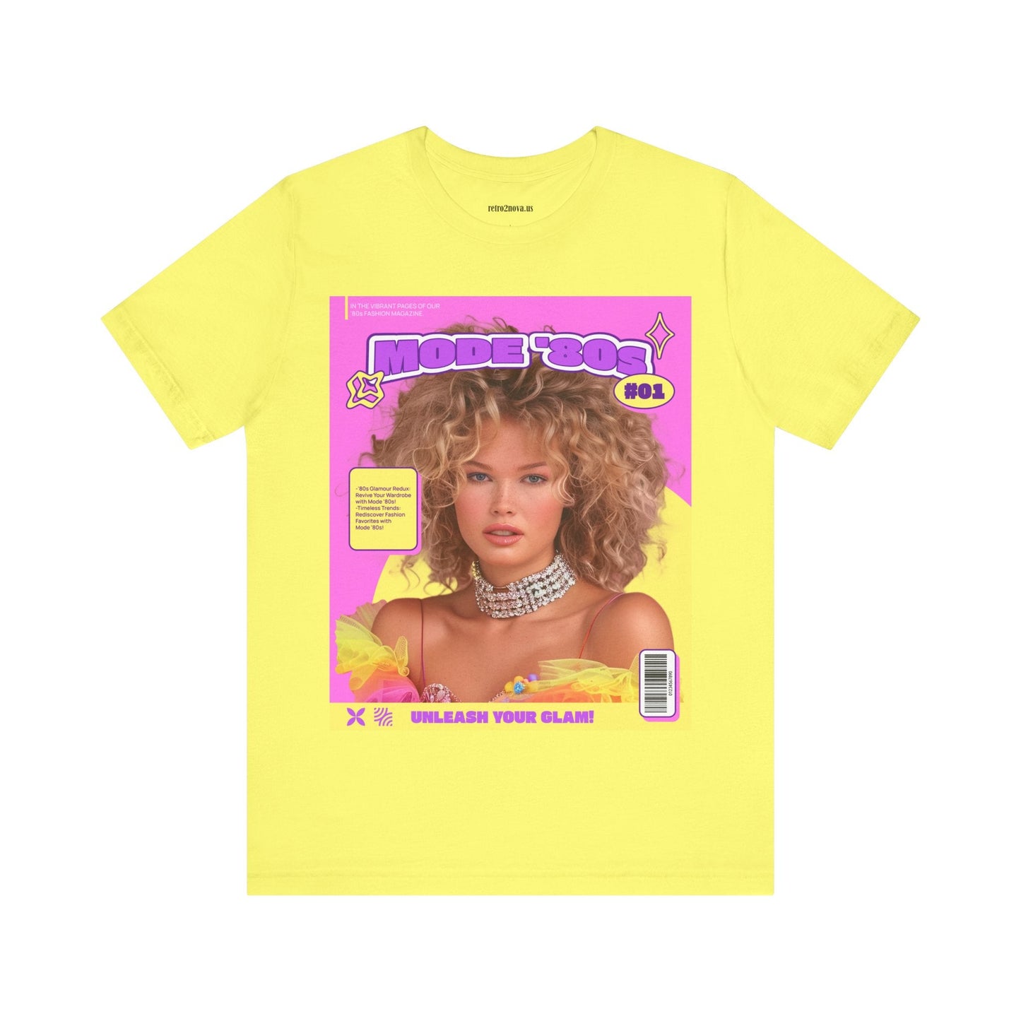 Magazine Cover Shirt Unisex Jersey Short Sleeve Tee Lightweight Breathable