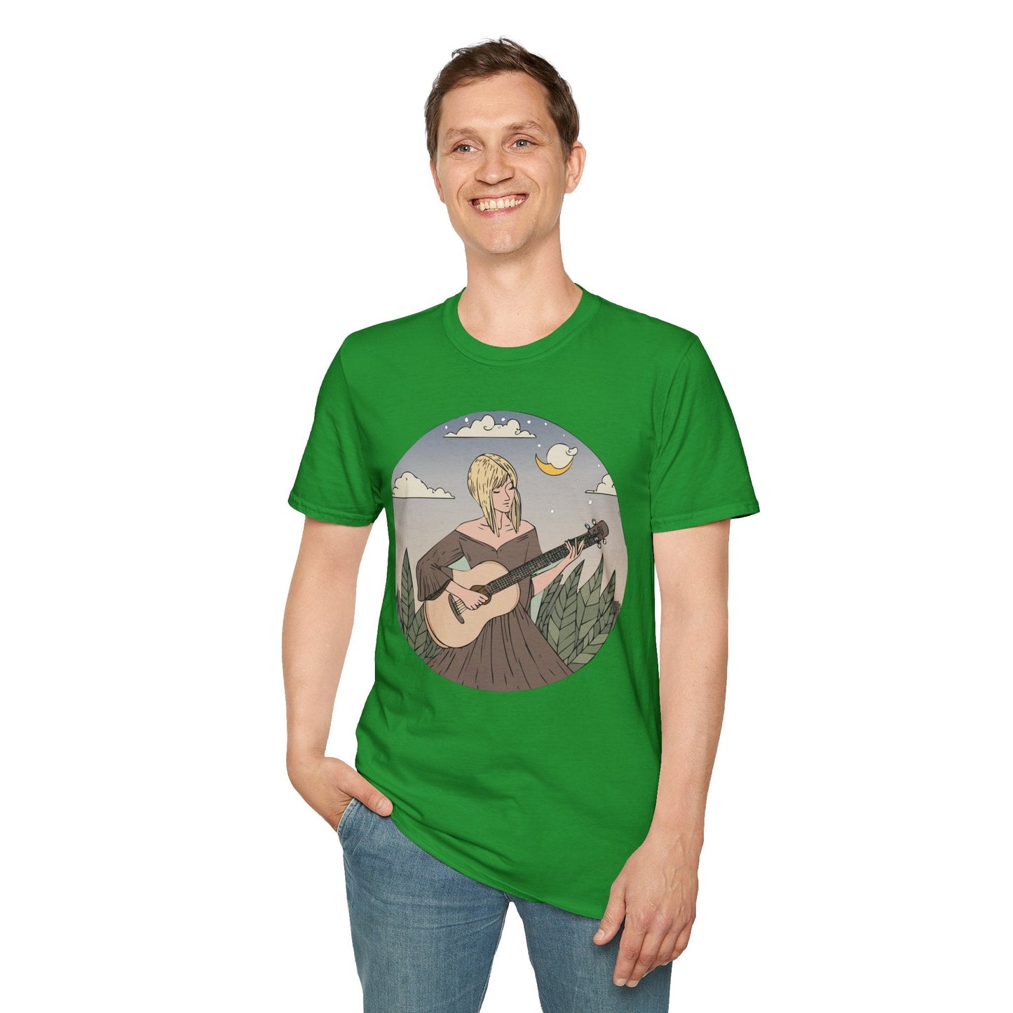 Womens Graphic T Shirts Art Design Shirt Softstyle Unisex Cotton Tee 100 Percent Comfort