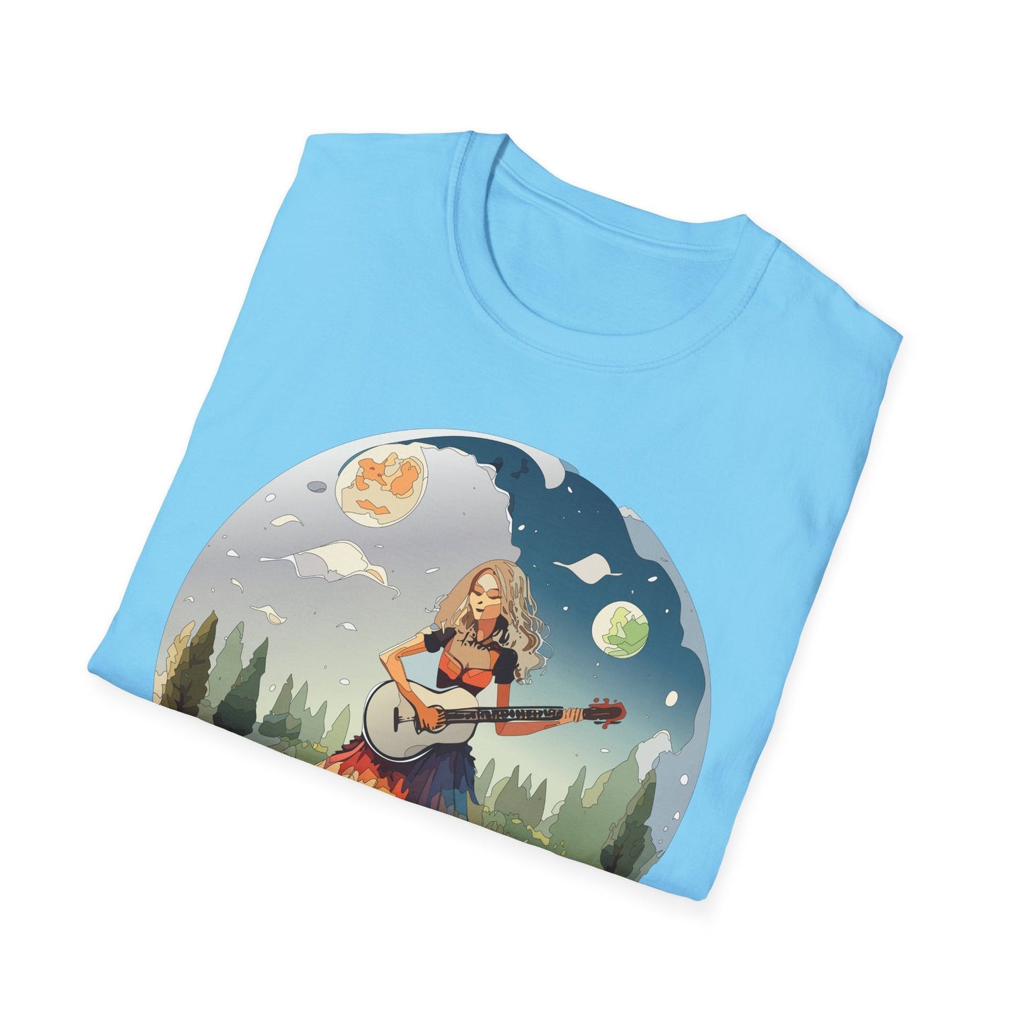 Womens Graphic T Shirts Art Design Tee Softstyle 64000 Ring Spun Cotton Comfort Everyday