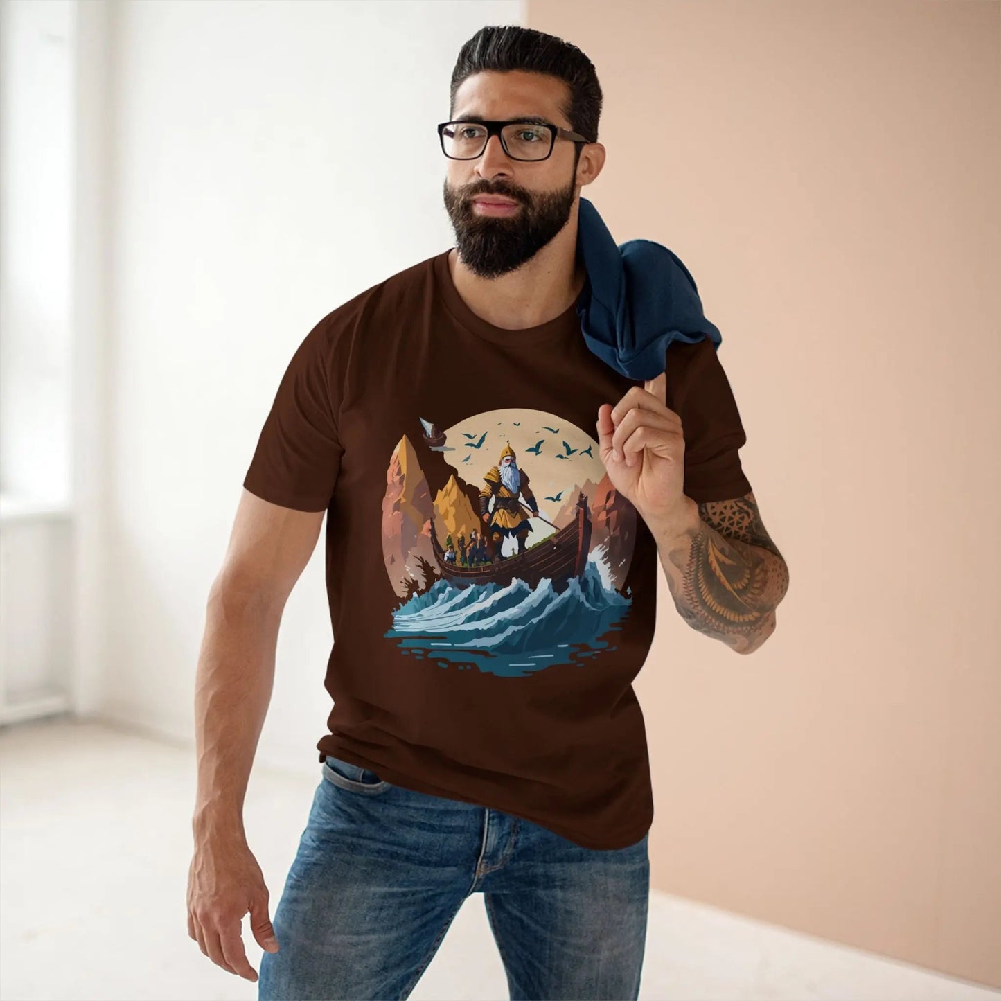 Viking Graphic Unisex 100 Cotton Staple Tee 31