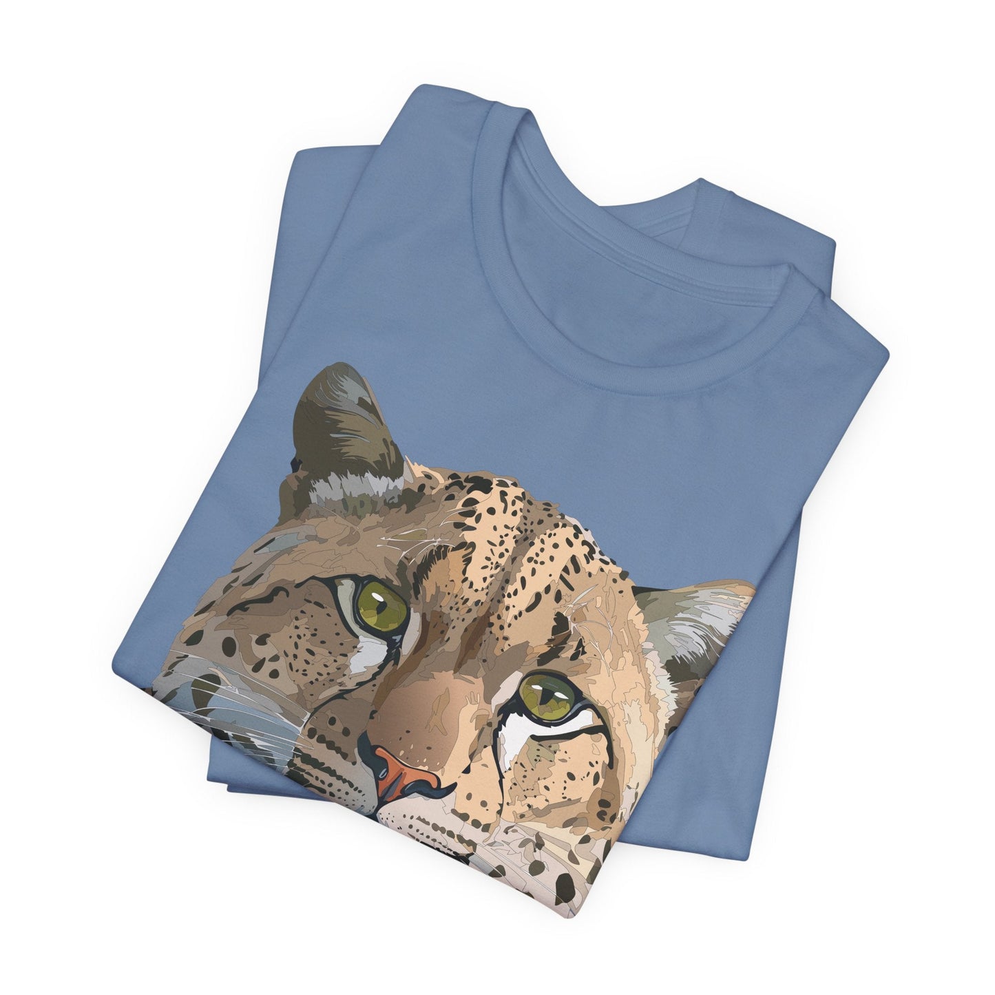 Unisex Animal Shirt With Animals Art Design Tee Short Sleeve Wildlife Print Tee Shirt
