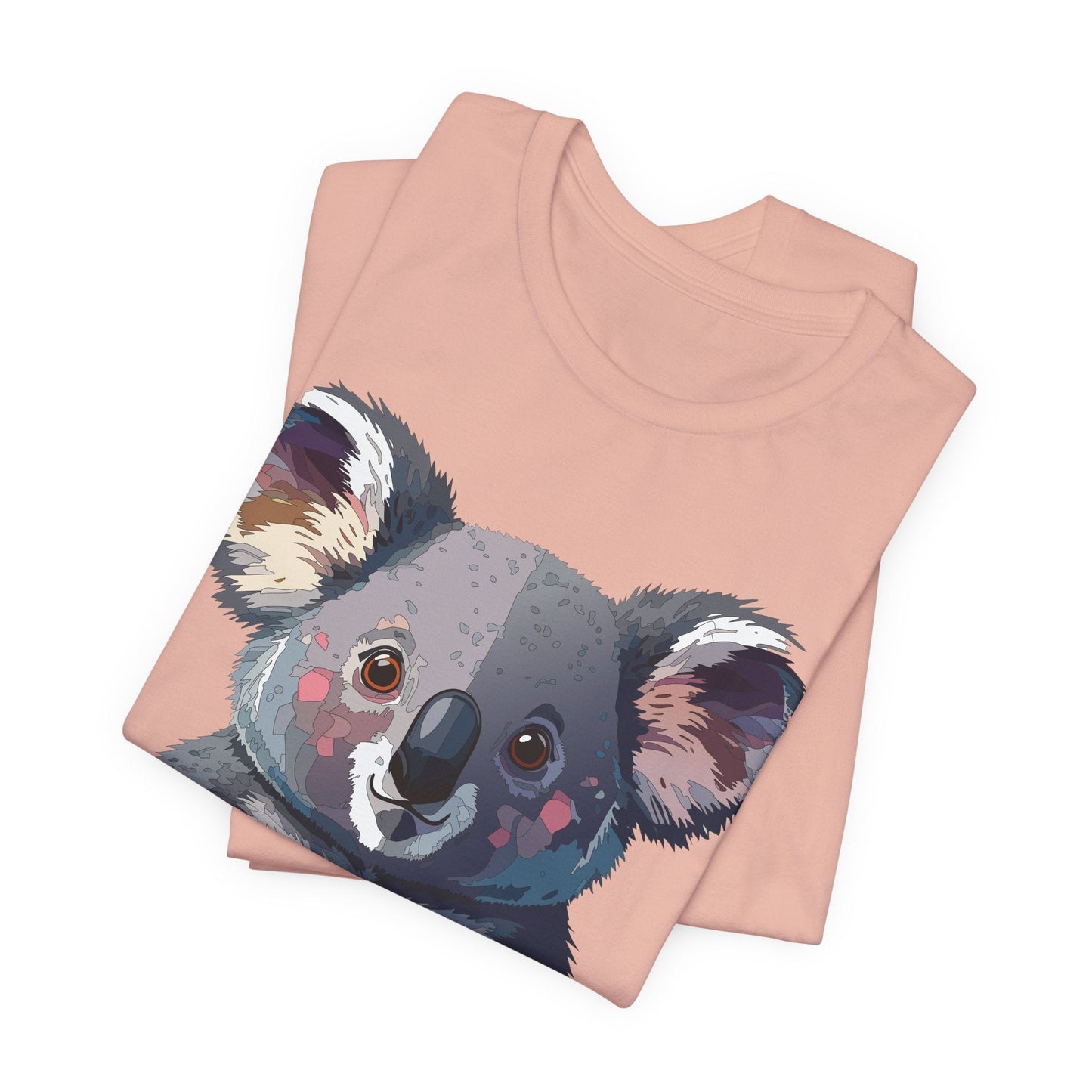 Unisex Animal Shirt With Animal Art Design Tee Wild Animals Short Sleeve Jersey Cotton