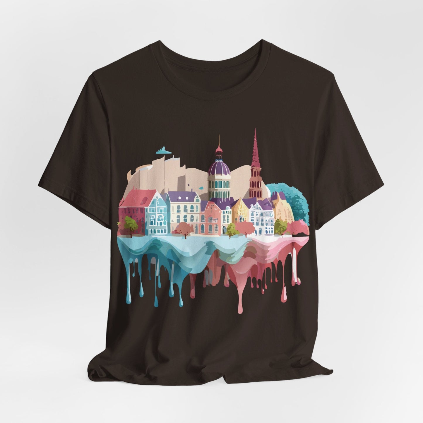 Germany Tourist Shirt Unisex Graphic Tee With Vintage Inspired Adelpha Art Premium Comfort