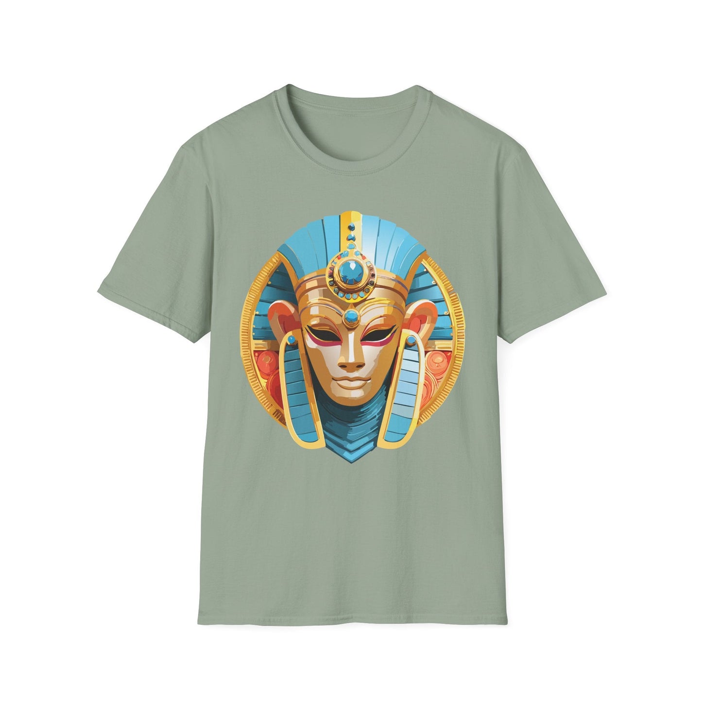 Mask Tee Shirt Unisex Softstyle Short Sleeve Art Design T Shirt 100 Percent Ring Spun Cotton