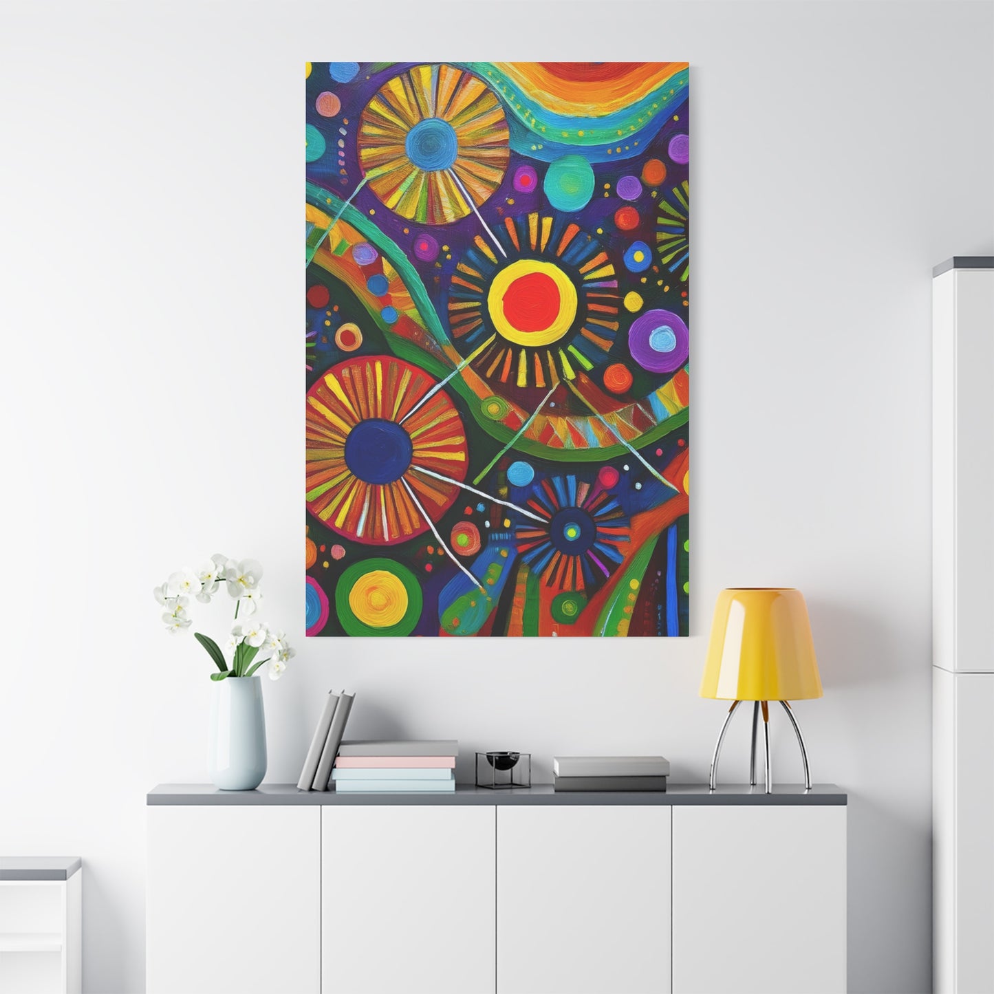 Abstract Oil Painting Print Canvas 20x24,20x30,24x30 24x32,24x36,30x40 32x48,36x48,40x60 Pine-Wood Inner Frame ABS-139