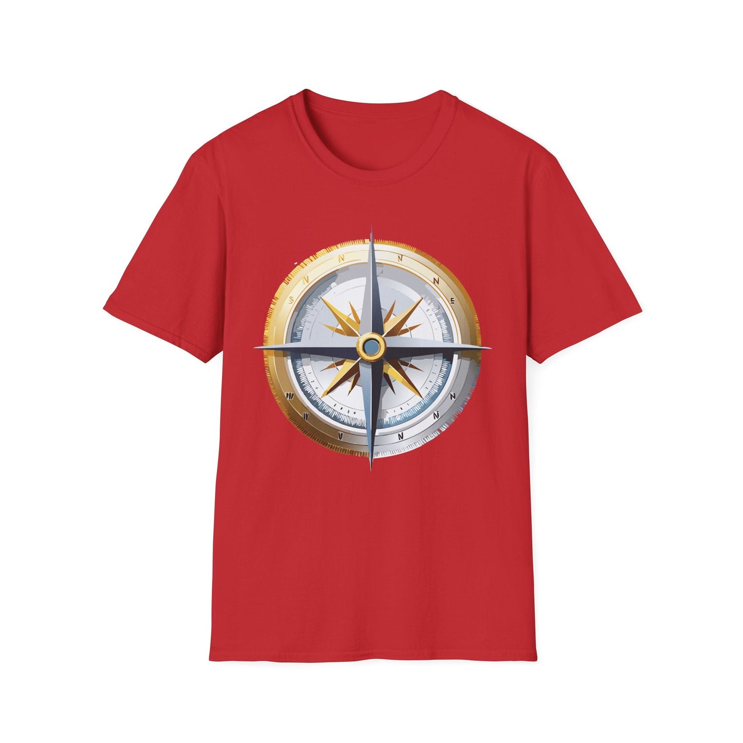Compass Navigator Graphic Tee Unisex 100 Cotton 13