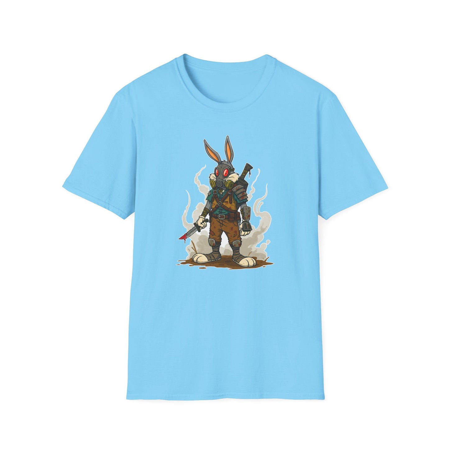 Bugs Bunny T Shirt Unisex Softstyle Cotton Tee With Cartoon Animation Design Artwork