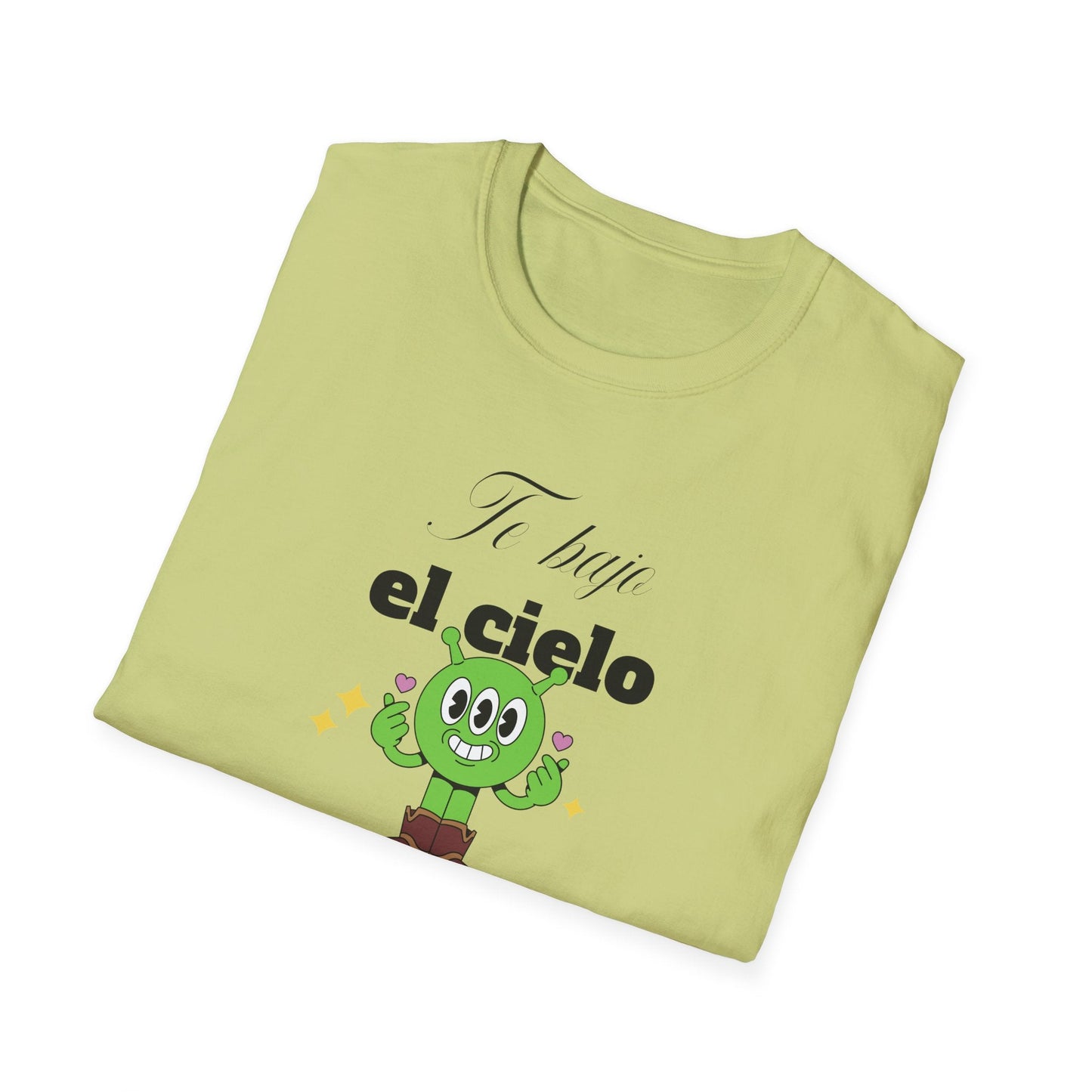 TShirt  Spanish Te llevo el cielo y las estrellas Cute Cactus Graphic