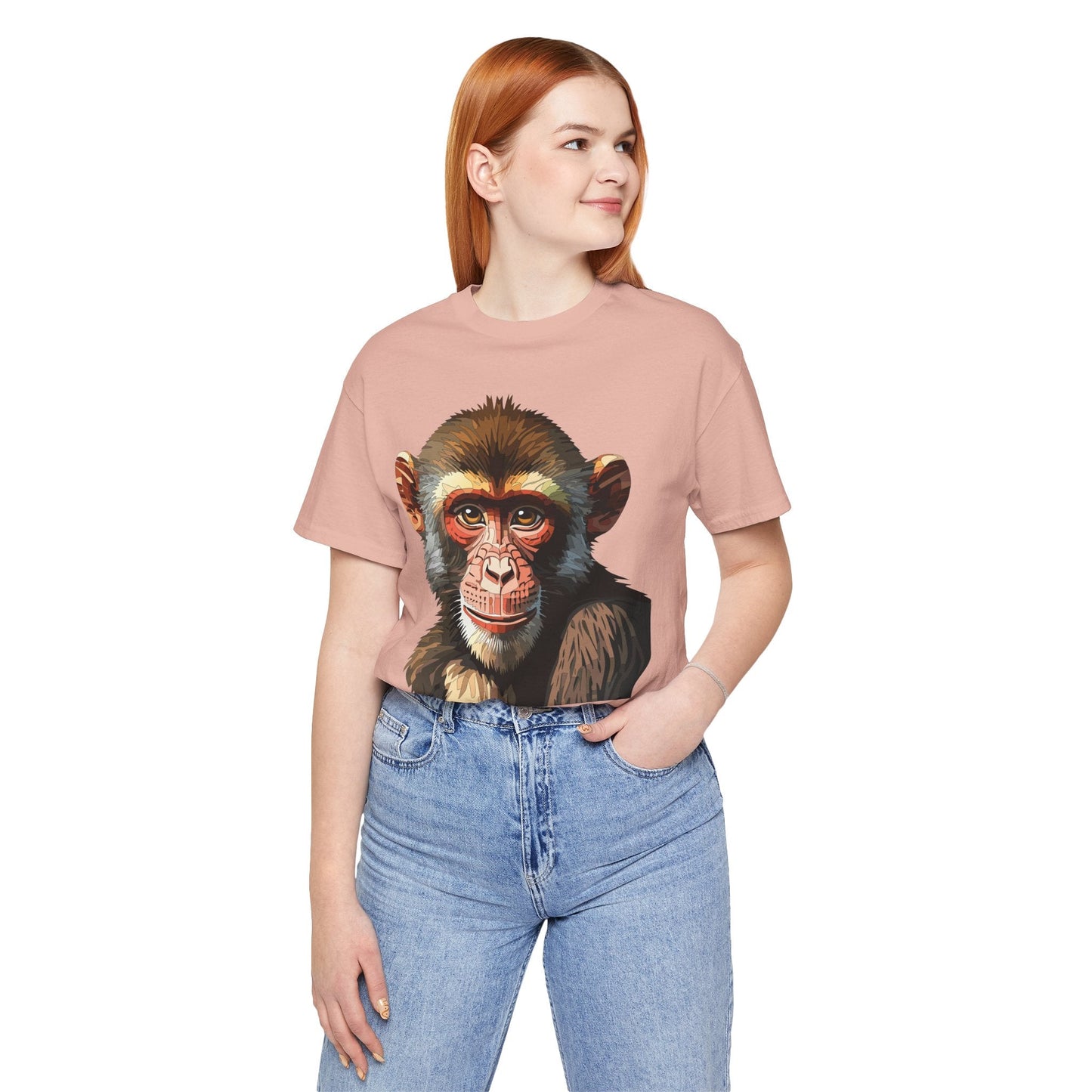 Unisex Animal Tee Shirt With Art Design Wildlife Graphic Gildan Softstyle 64000 Shirt