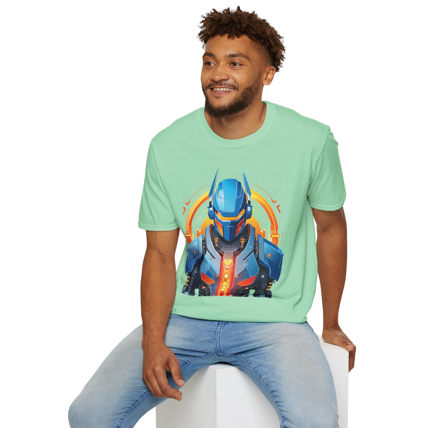 Cyborg Tee Unisex Robot Shirt Terminator Shirt Softstyle 100 Percent Ring Spun Cotton