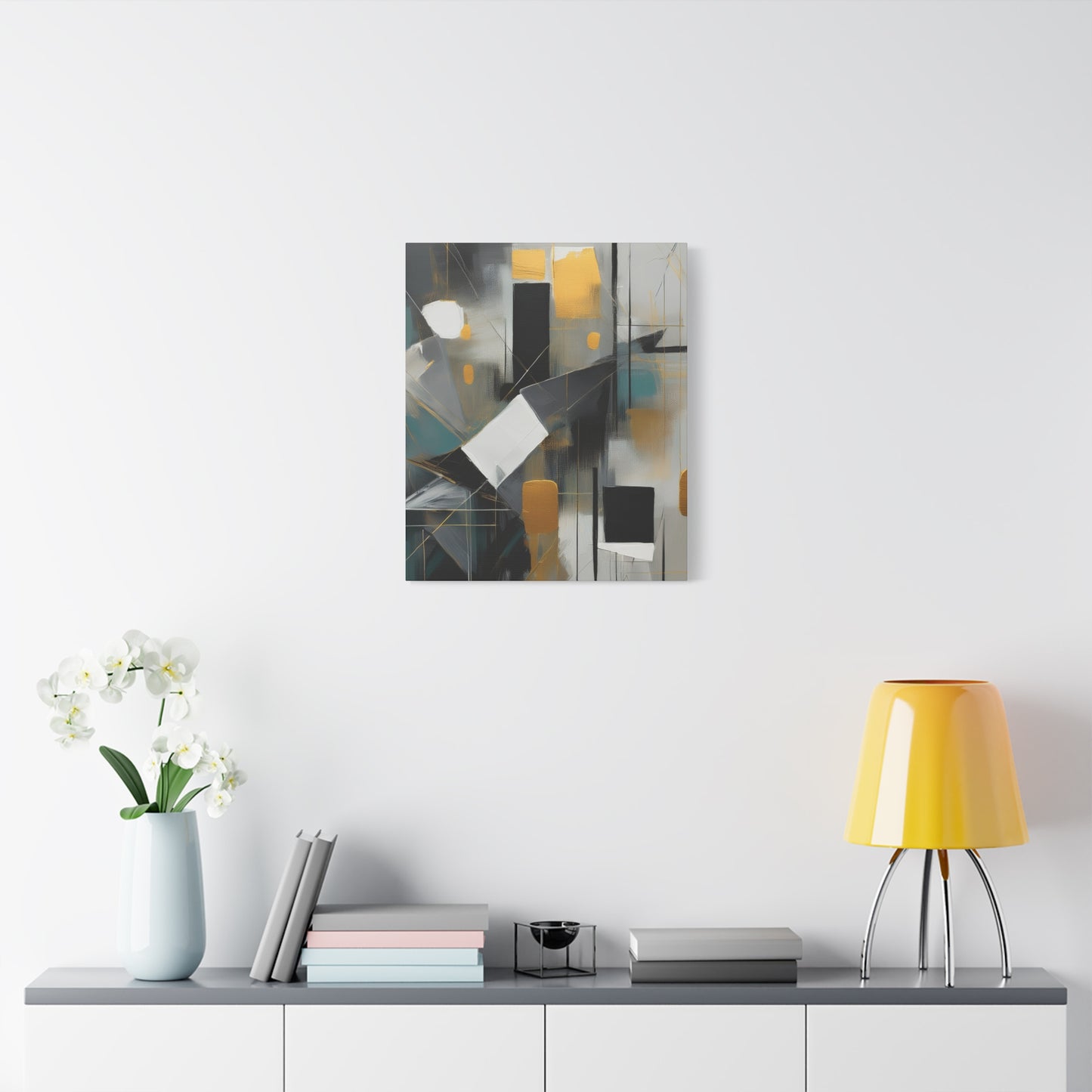 Abstract Oil Painting Print Canvas 20x24,20x30,24x30 24x32,24x36,30x40 32x48,36x48,40x60 Pine-Wood Inner Frame ABS-205