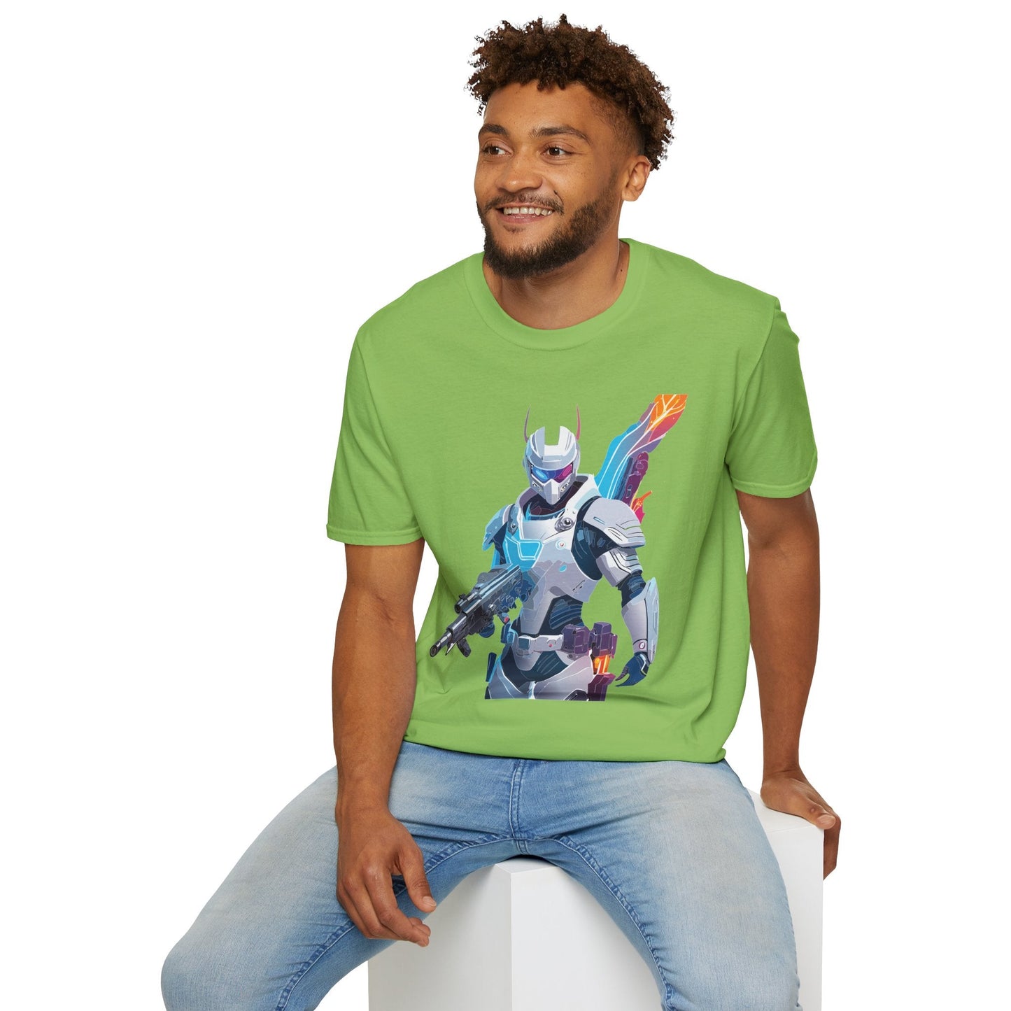 Robocop Graphic Unisex Cotton With Cyber Man Artwork Tee 3