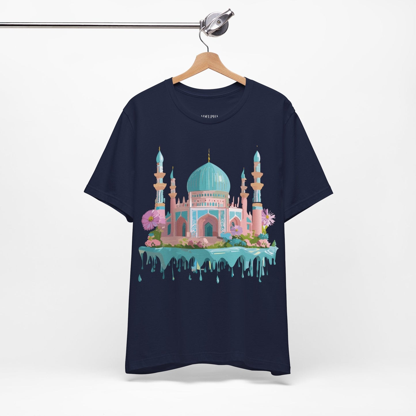Tourist Shirt With Tashkent Graphic Tee By Adelpha Unisex Short Sleeve Vintage Artwork