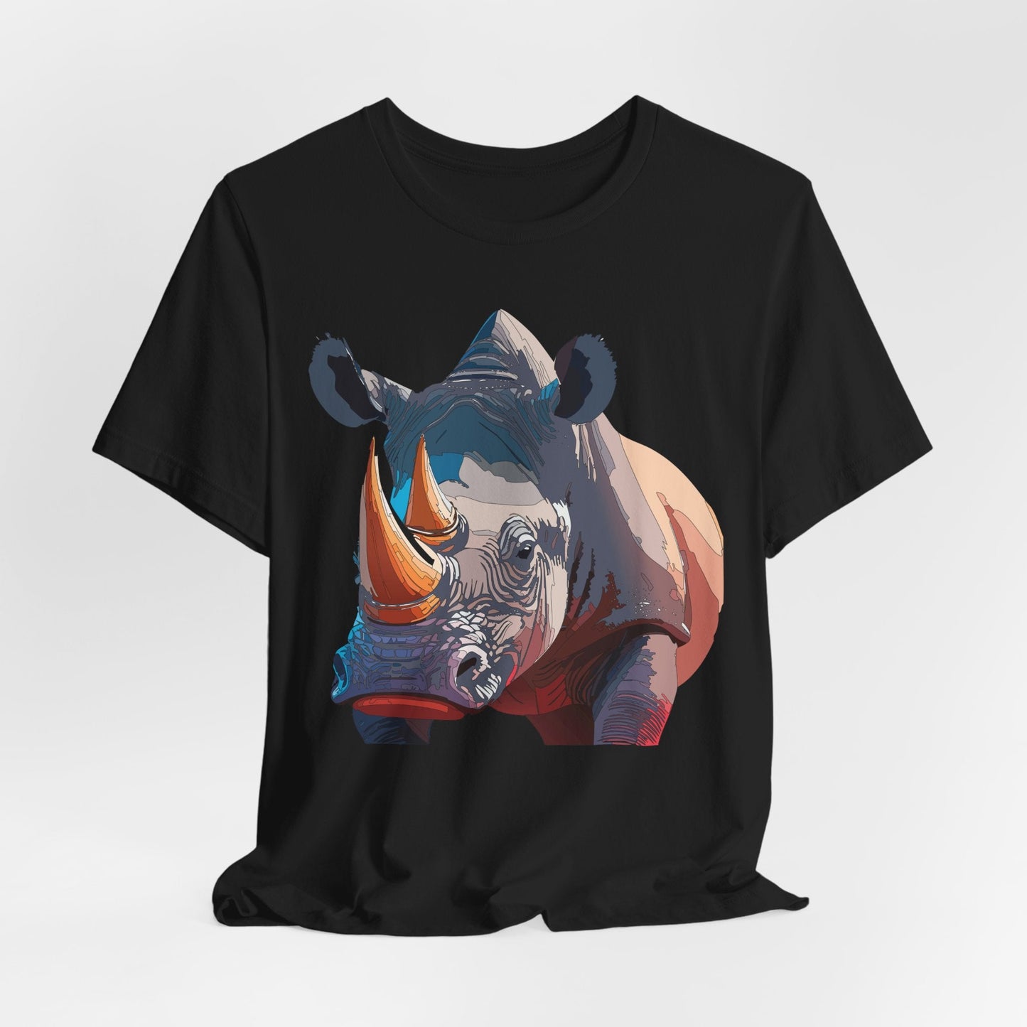 Unisex Animal Shirt Tee With Art Design Wild Animals Gildan Softstyle 64000 Graphic Tee