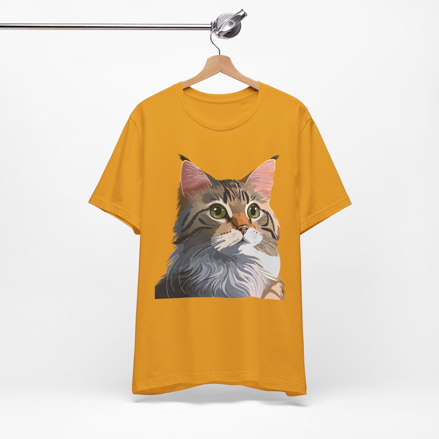 Unisex Animal Shirt Art Design Tee With Wild Animals Short Sleeve Comfort Wear Everyday