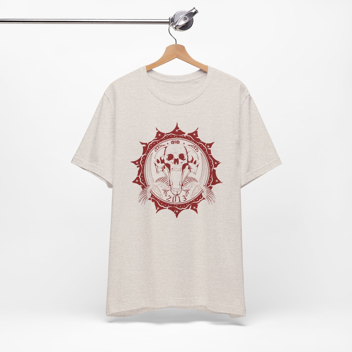 Skull Elephant Mandala Tee Boho Skull Graphic Shirt Art-51