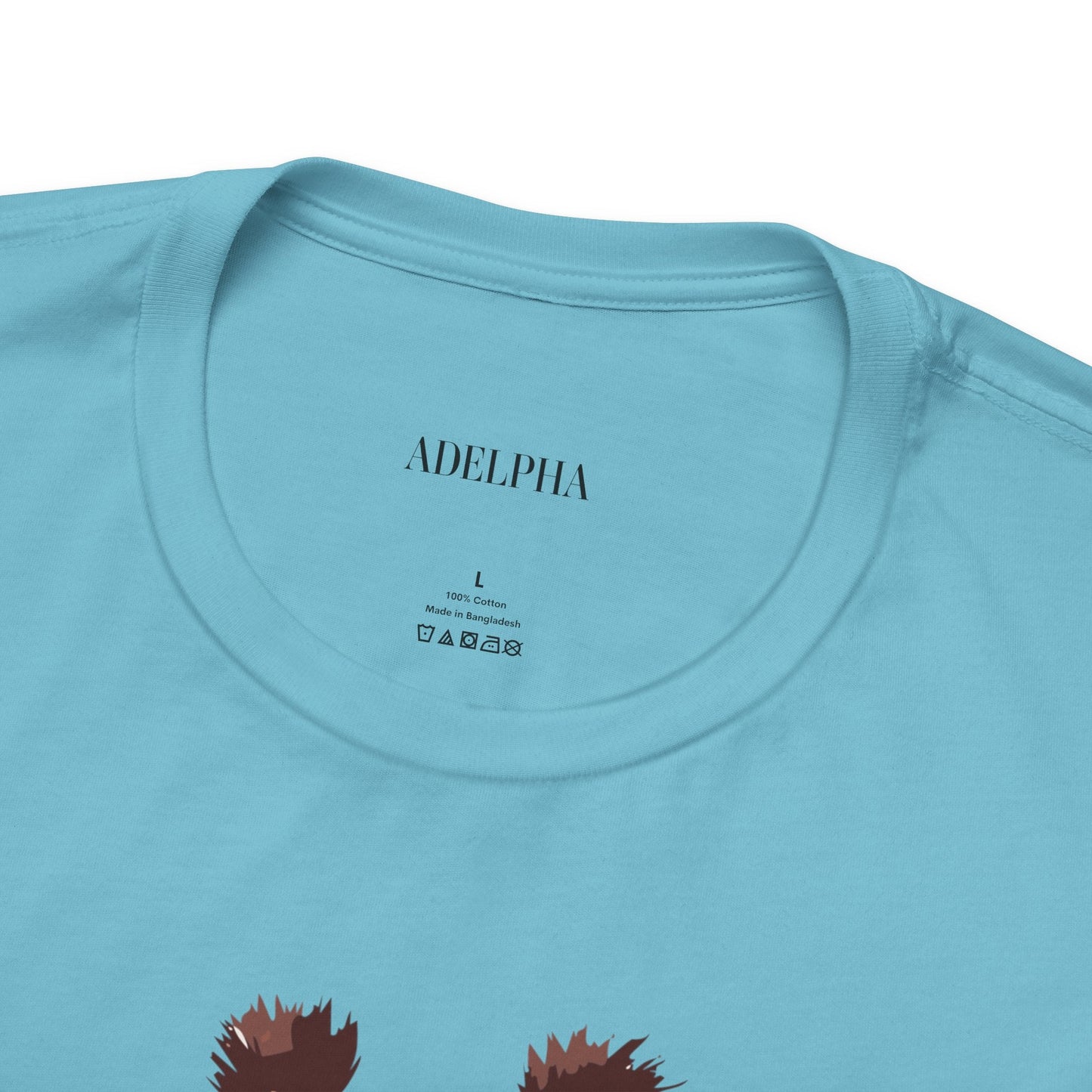Giraffe Graphic Tee By Adelpha Unisex Short Sleeve Vintage Inspired Art Shirt Premium Quality