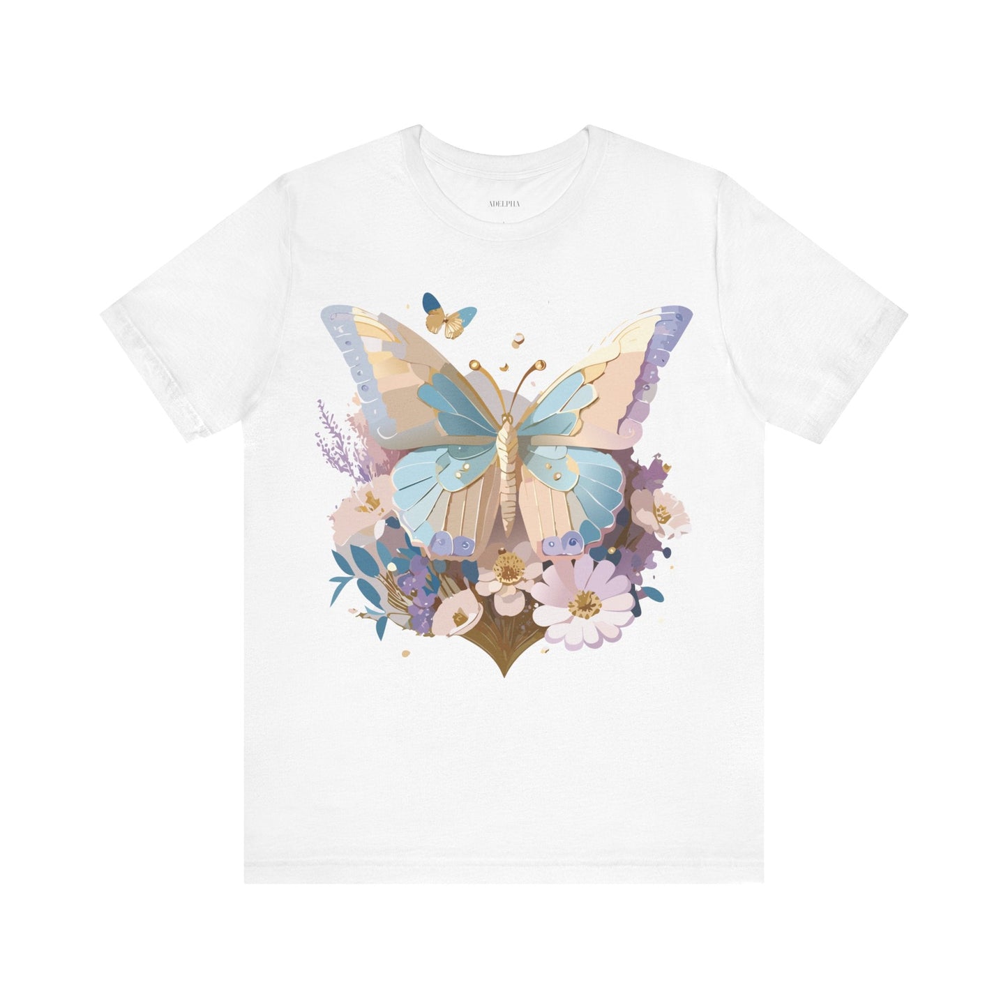 Adelpha Vintage Inspired Graphic T Shirt Unisex Short Sleeve