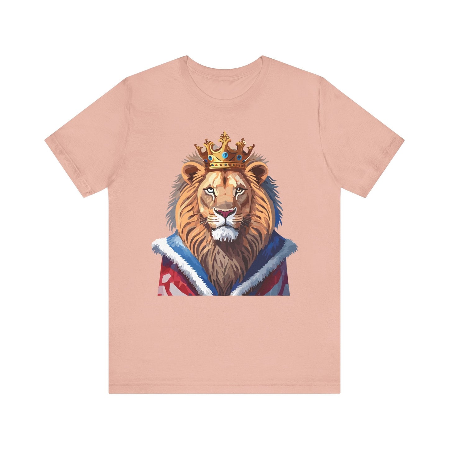 Unisex Animal T Shirt With Art Design Wild Animals Shirt Gildan Softstyle 64000 Cotton