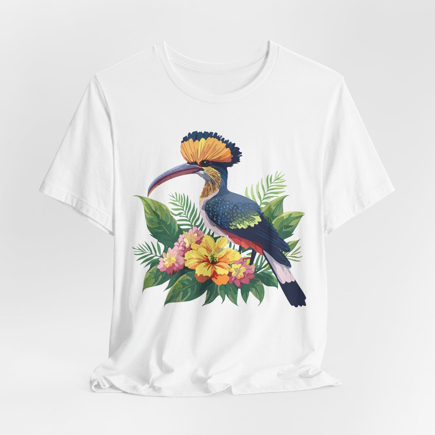 Unisex Animal Tee Shirt With Art Design Wild Animals Short Sleeve Jersey Tee For Everyday