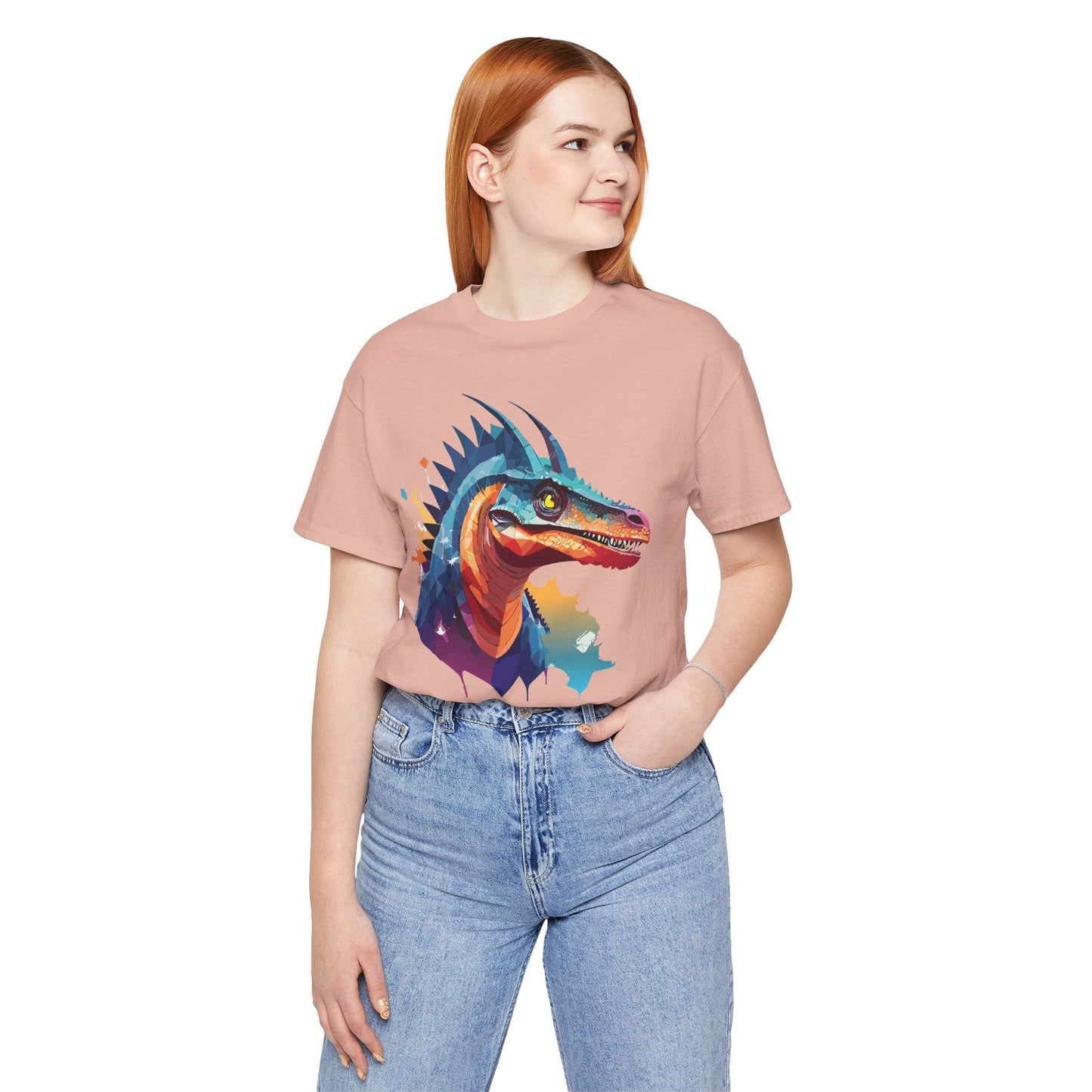 Unisex Animal Tee Shirt With Animals Art Design Wild Animals Shirt For Everyday Wear