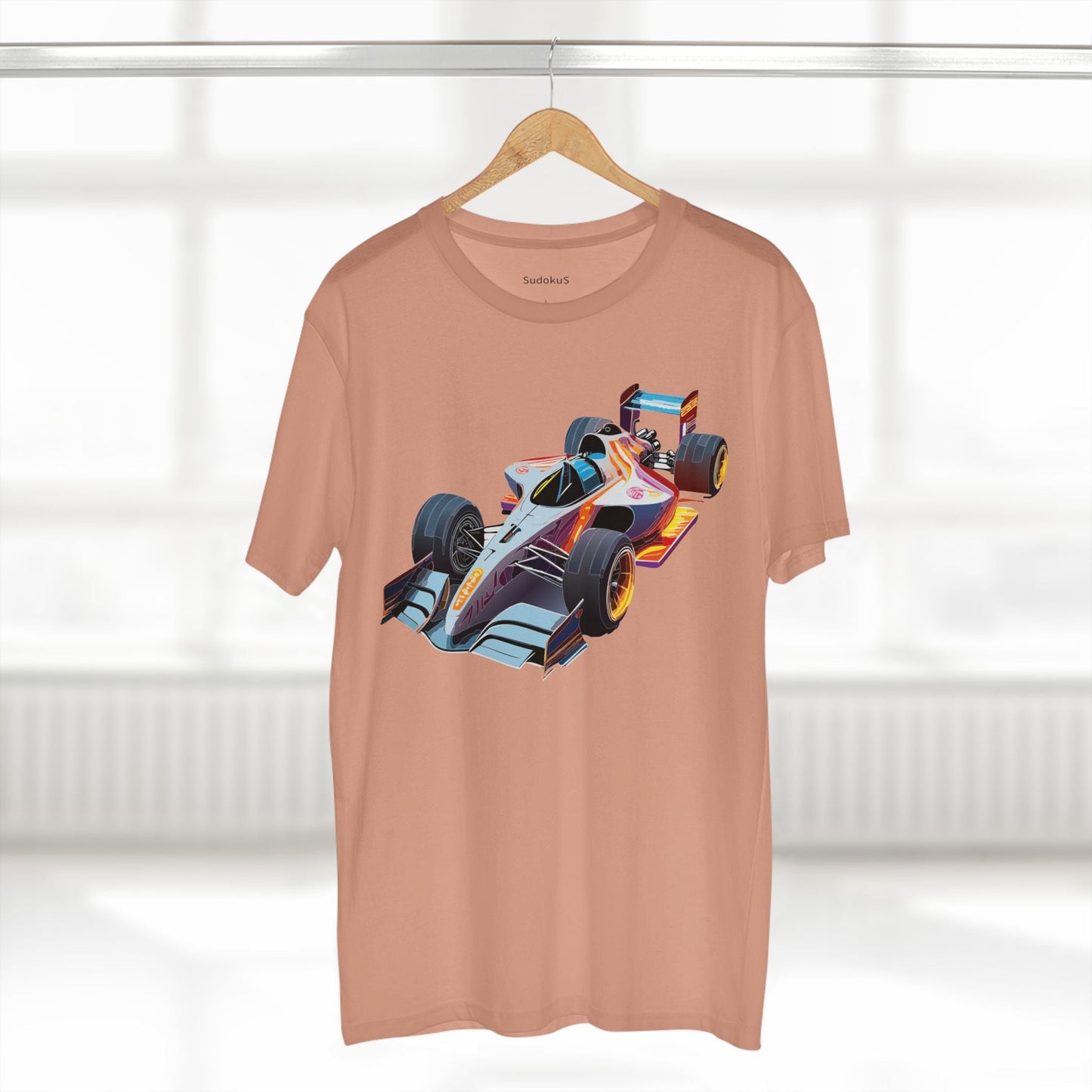 Car Graphic Unisex 100 Cotton Staple Tee 11