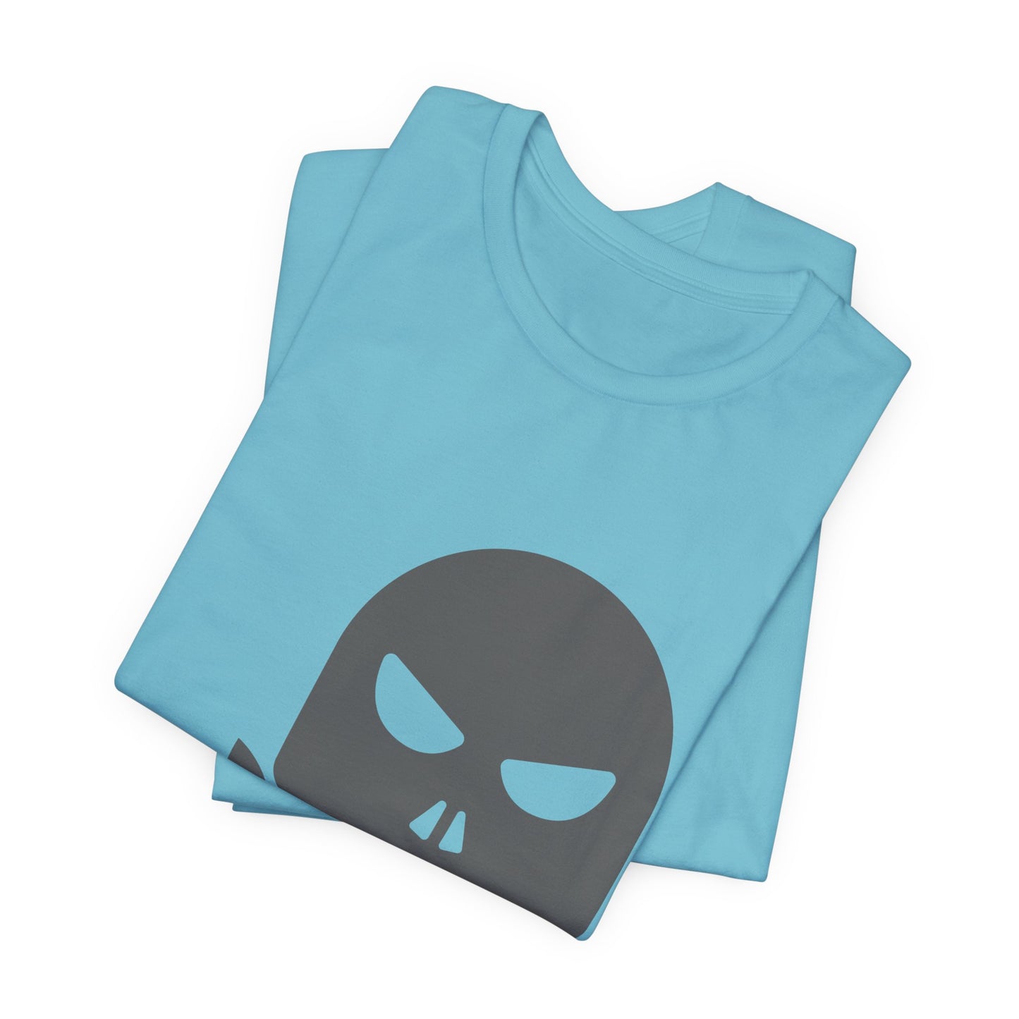 Unisex Cotton Tee Shirt with Skull