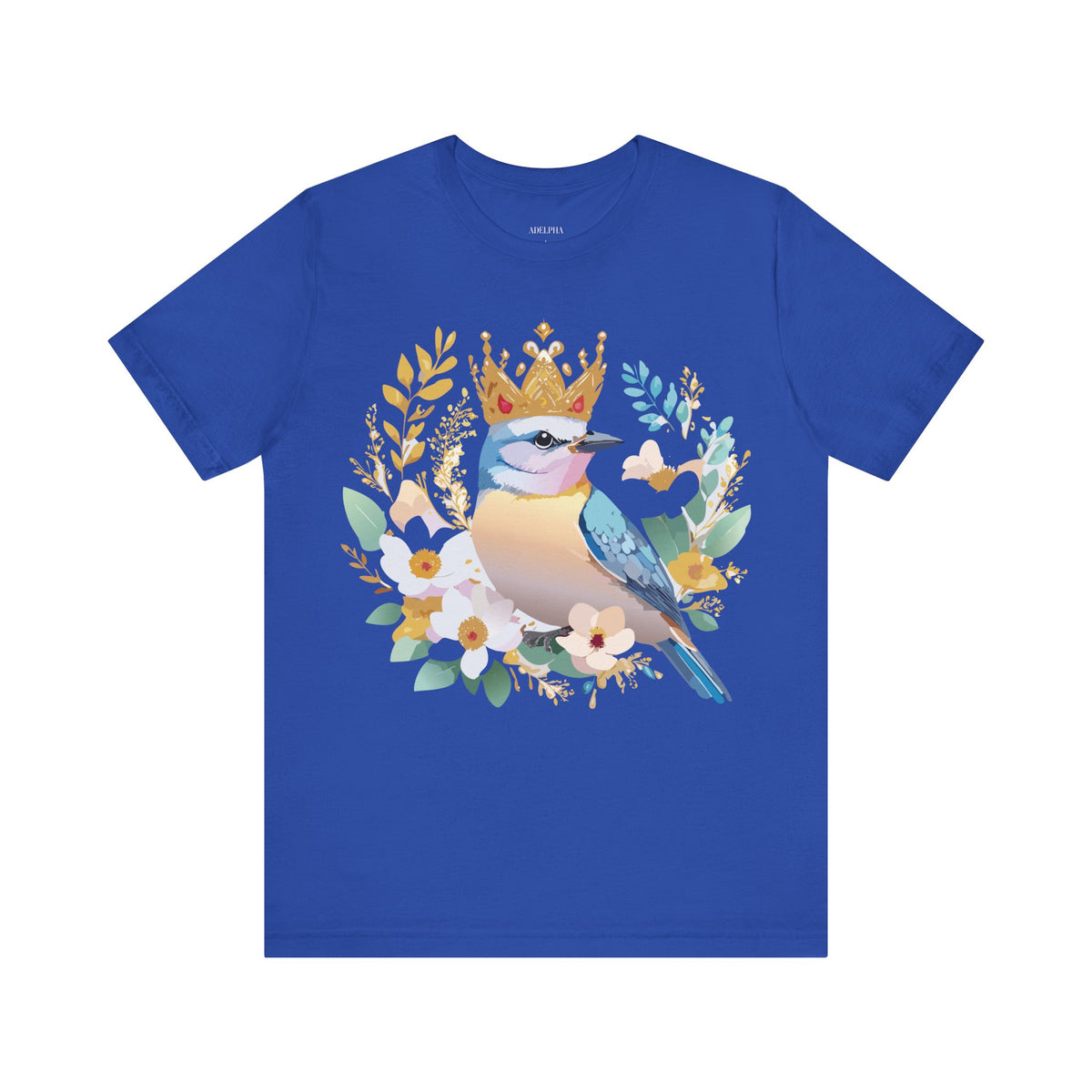 Medallion Graphic Unisex Cotton Bella+Canvas Tee with Art Design d81