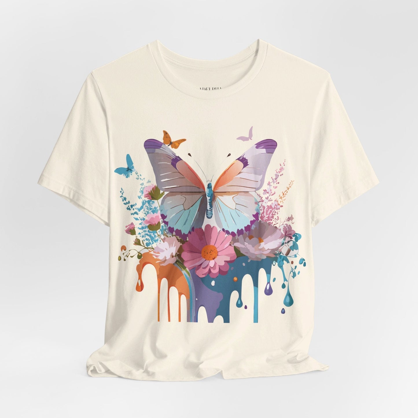 Butterfly Graphic Tee Adelpha Vintage Inspired Unisex Short Sleeve Shirt