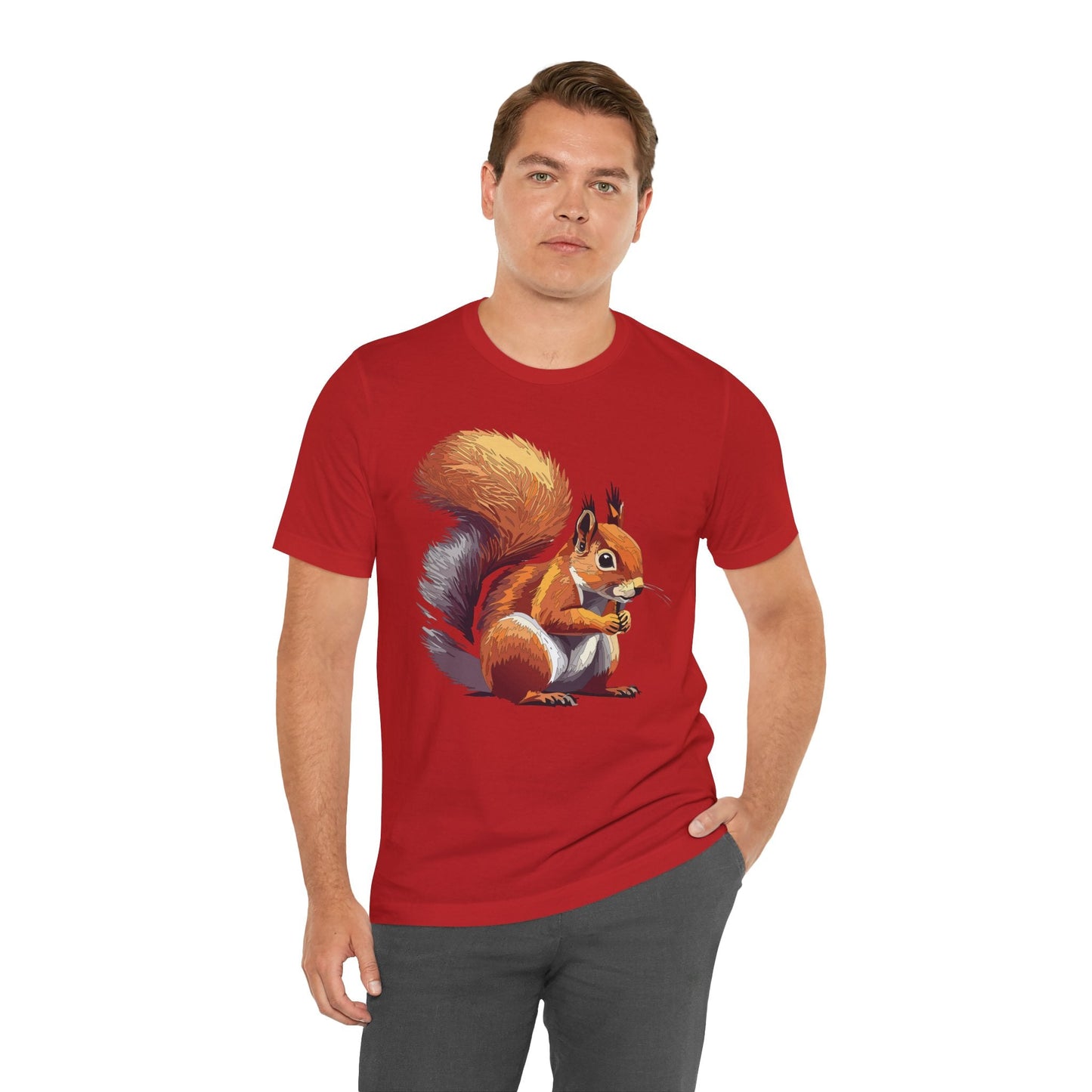 Unisex Animal Shirt Art Design Tee Shirt With Wild Animals Gildan Softstyle 64000 Cotton