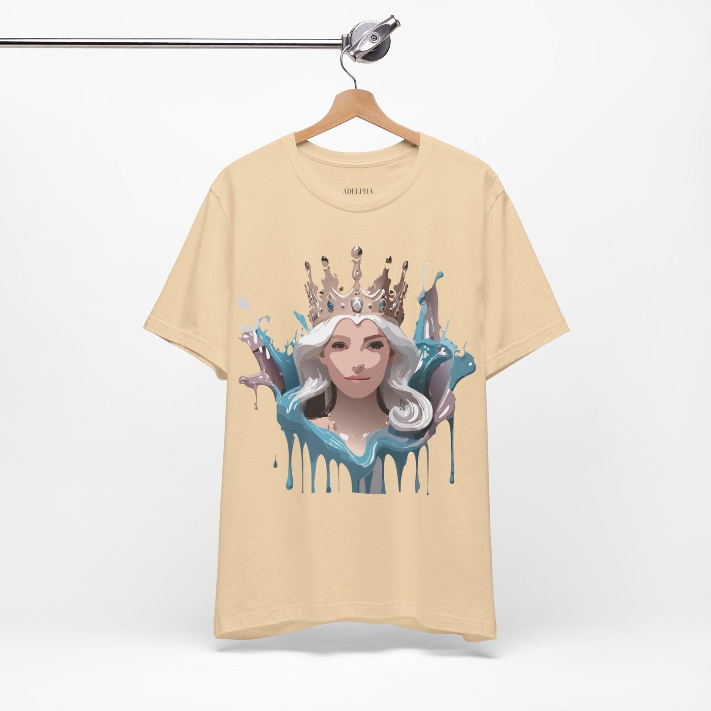 Adelpha Queen Graphic Tee Unisex Jersey Short Sleeve Vintage Inspired Artwork Tee