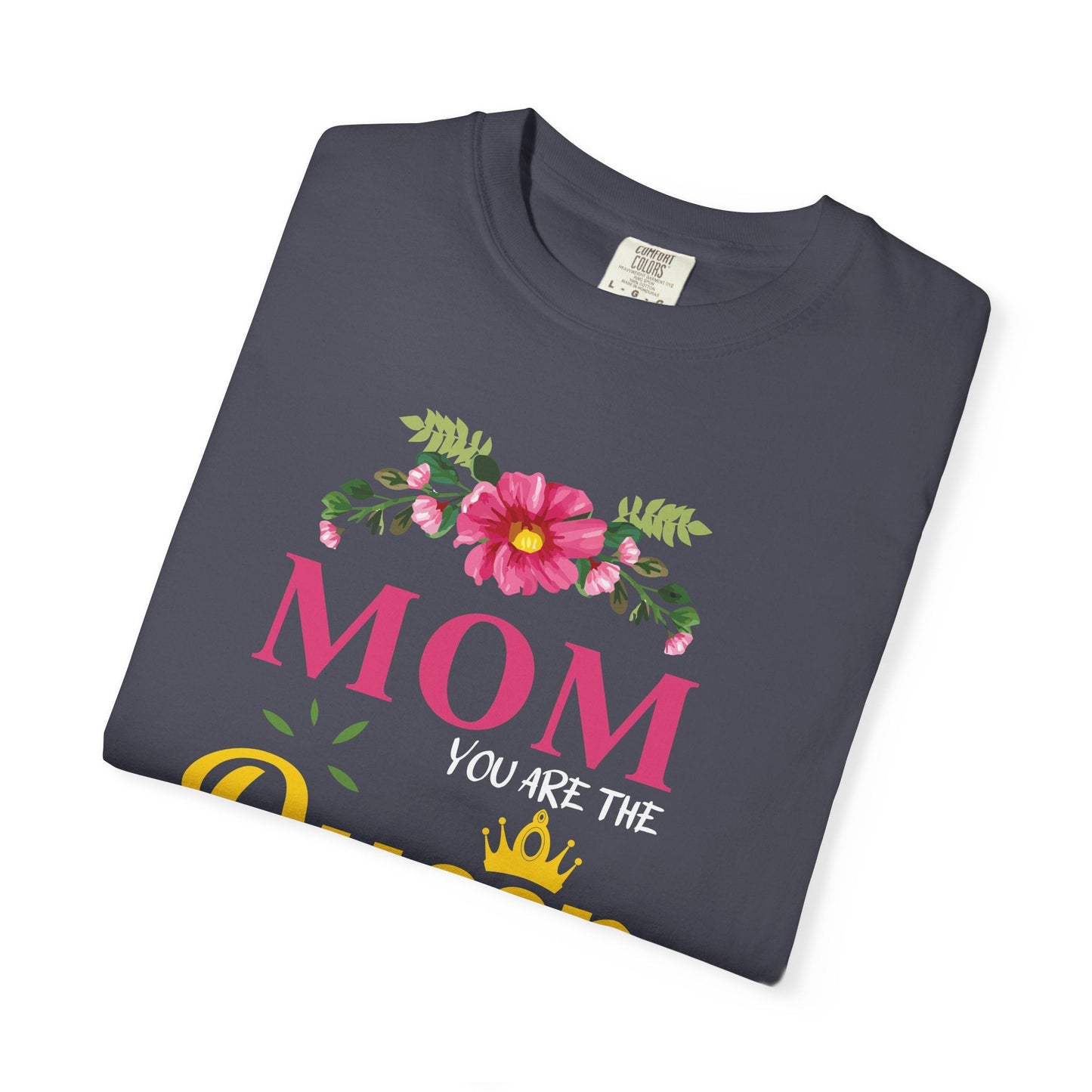 Mom T-shirt Mother's Day Mama Tee Unisex Comfort Colors Garment-Dyed Cotton h13