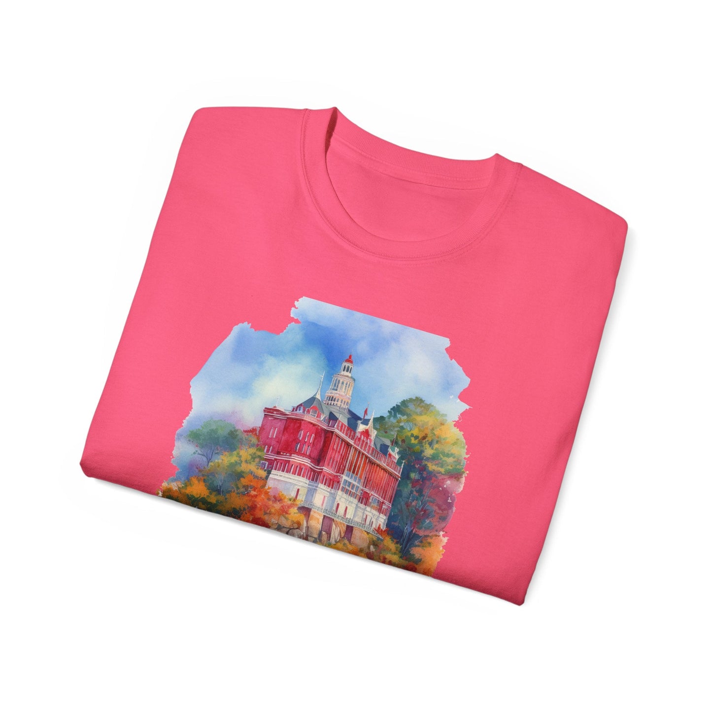 Connecticut Graphic Unisex Cotton T‑Shirt 2