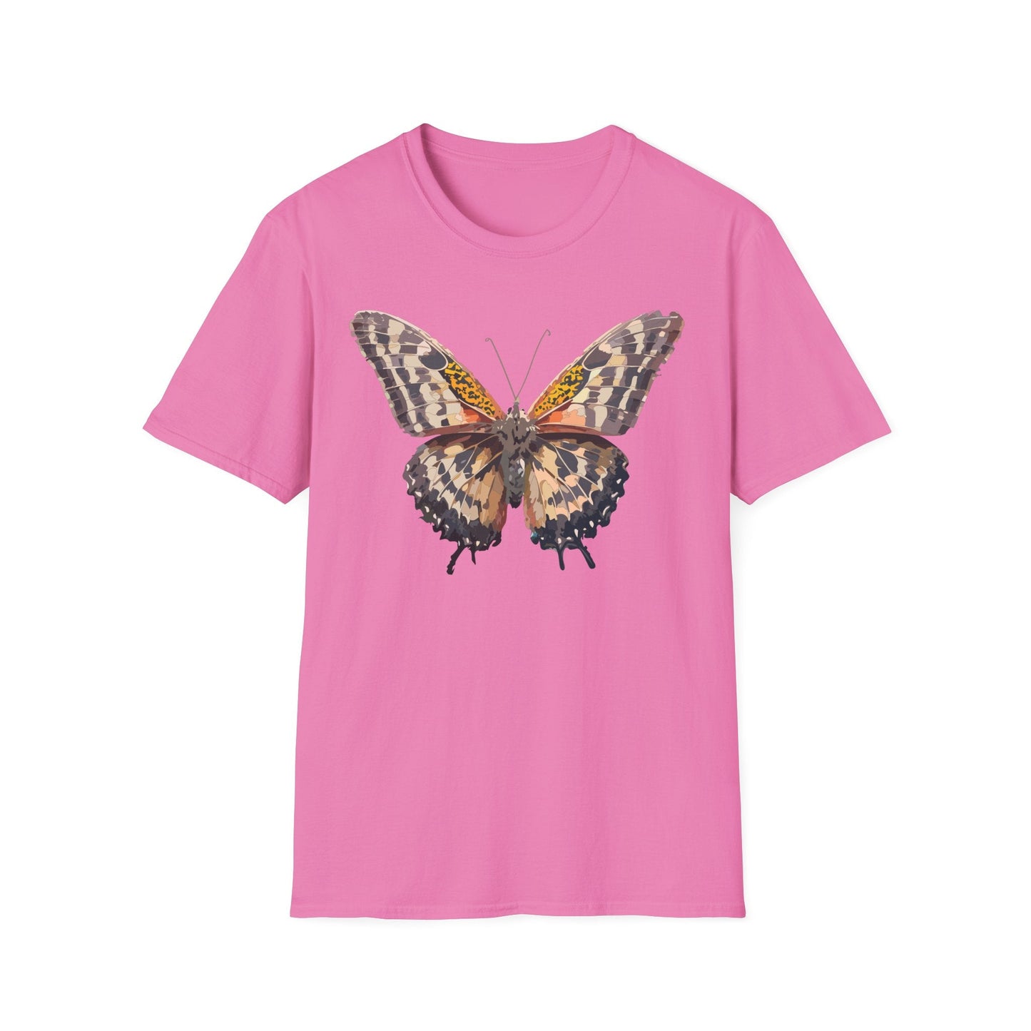 Butterfly Shirt Unisex Tee Monarch Butterfly Tee Softstyle Gildan 64000 Classic Fit