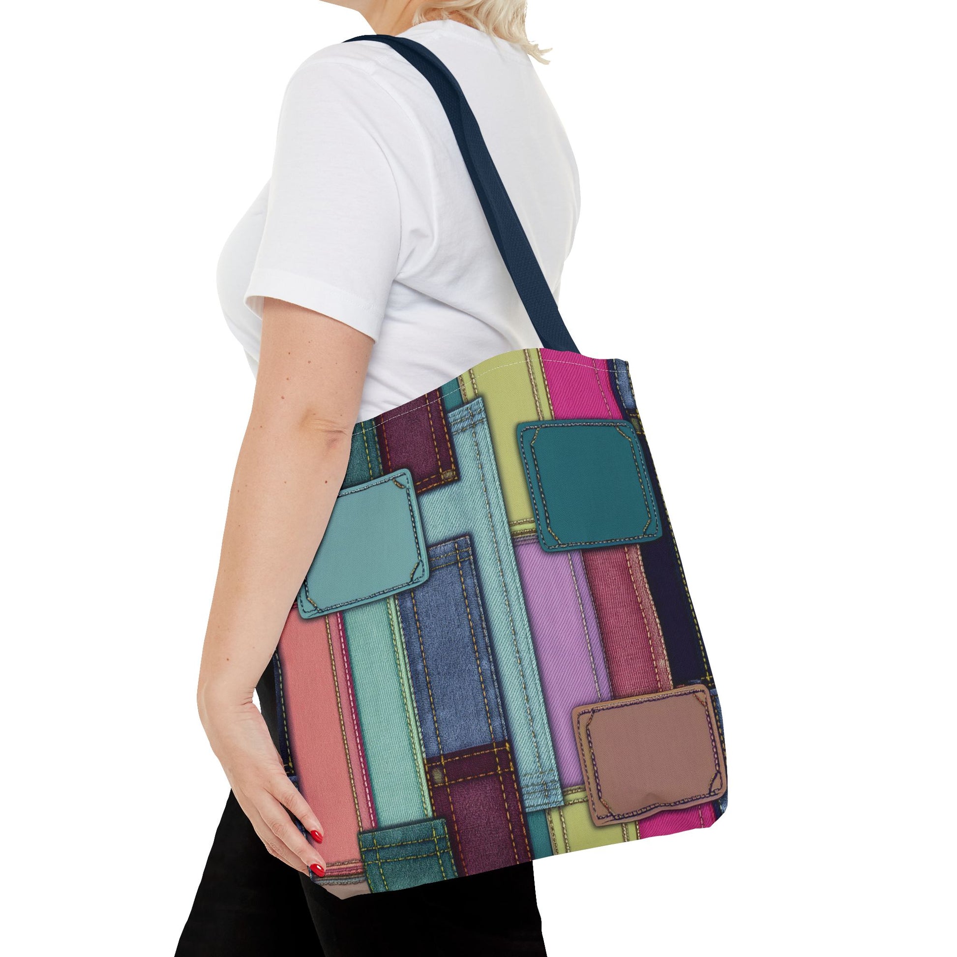 Denim Canvas Bag, Tote Bag Denim - PPU BEST