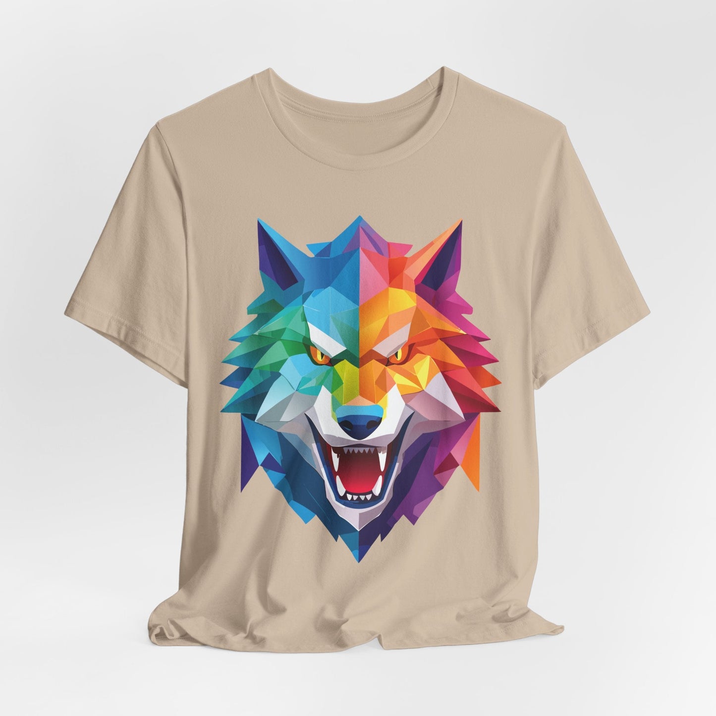 Unisex Animal Shirt Art Design Tee With Animals Wild Animals Shirt Short Sleeve
