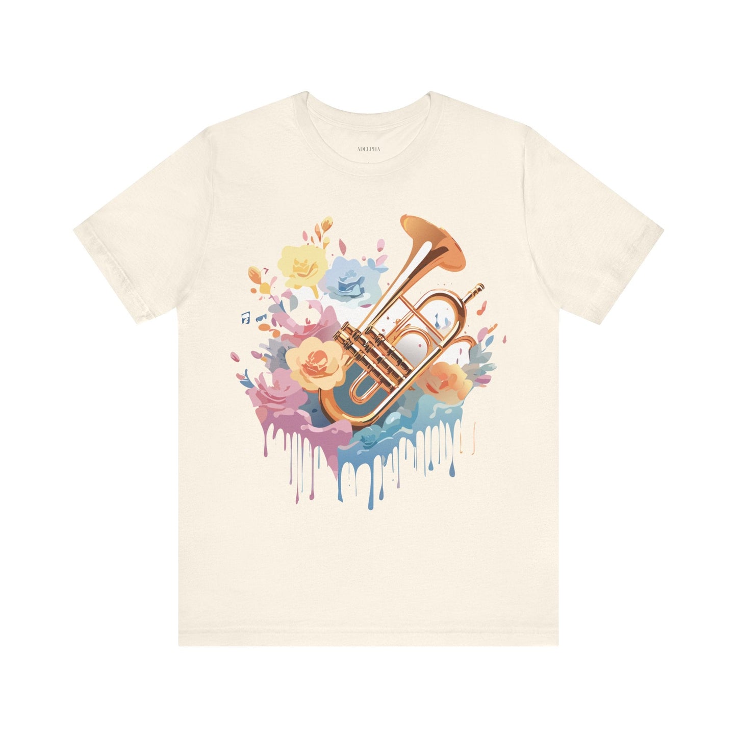 Music Graphic T Shirt Unisex Vintage Inspired Art Adelpha Tee Premium Short Sleeve